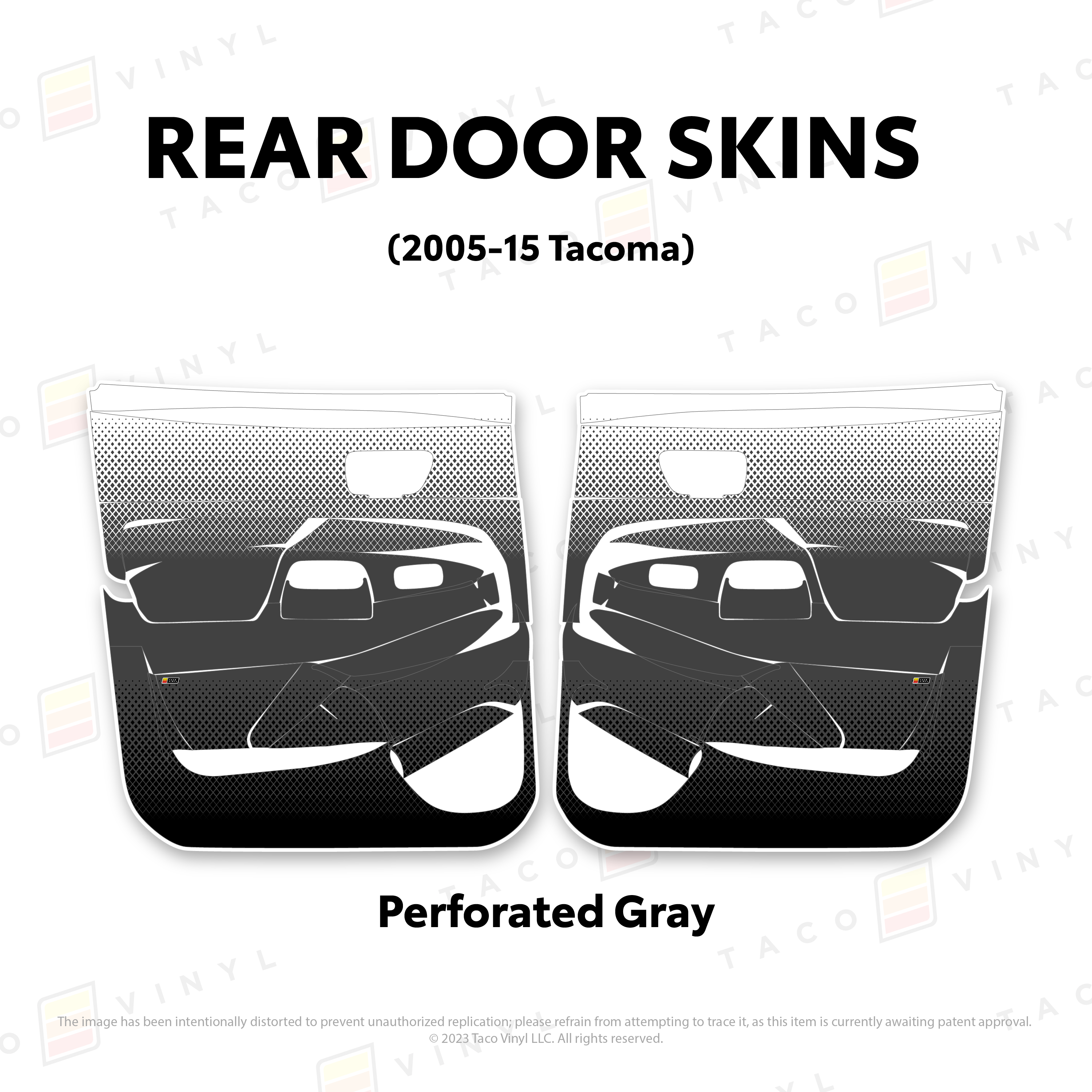 2005-15  Door Skins For Tacoma
