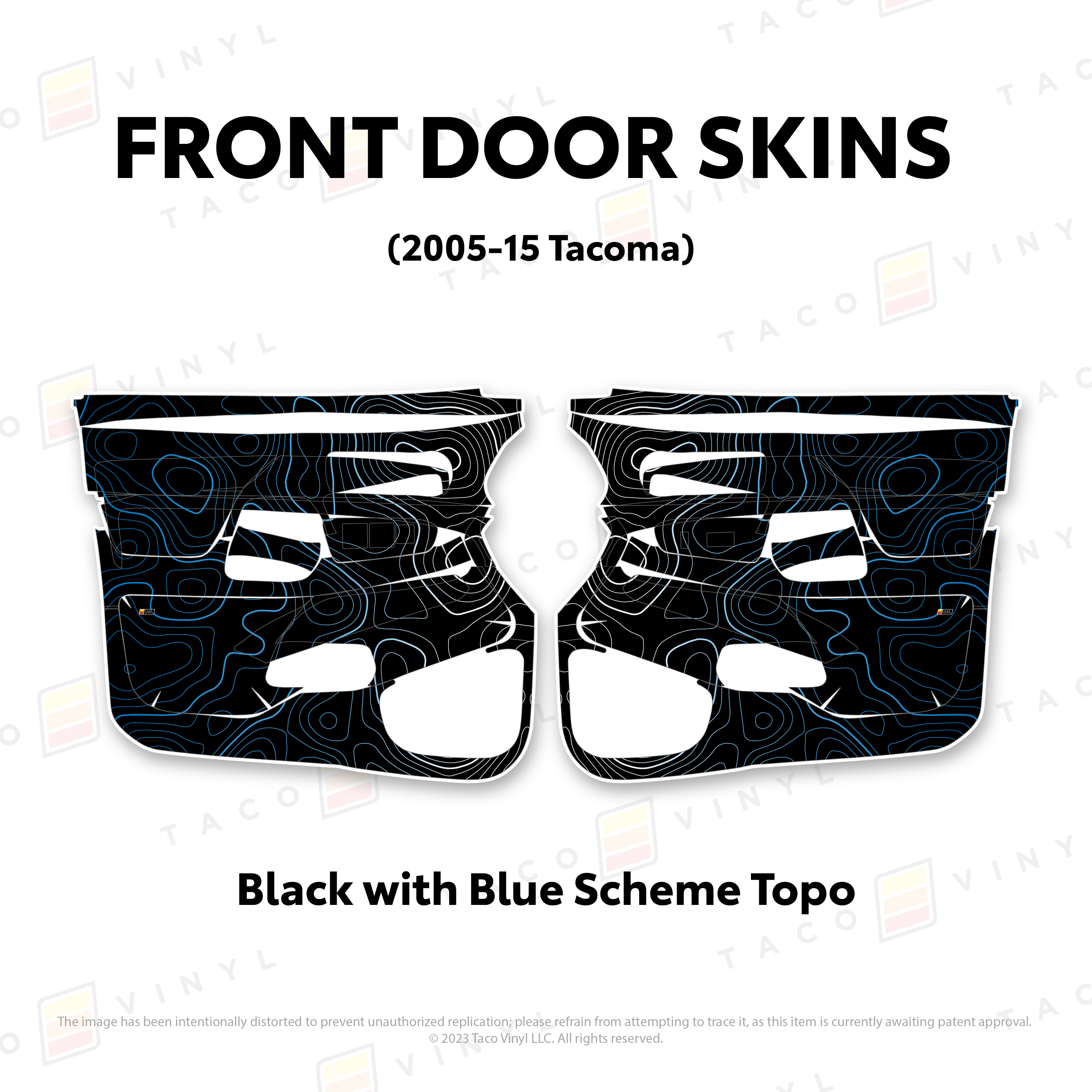 2005-15  Door Skins For Tacoma