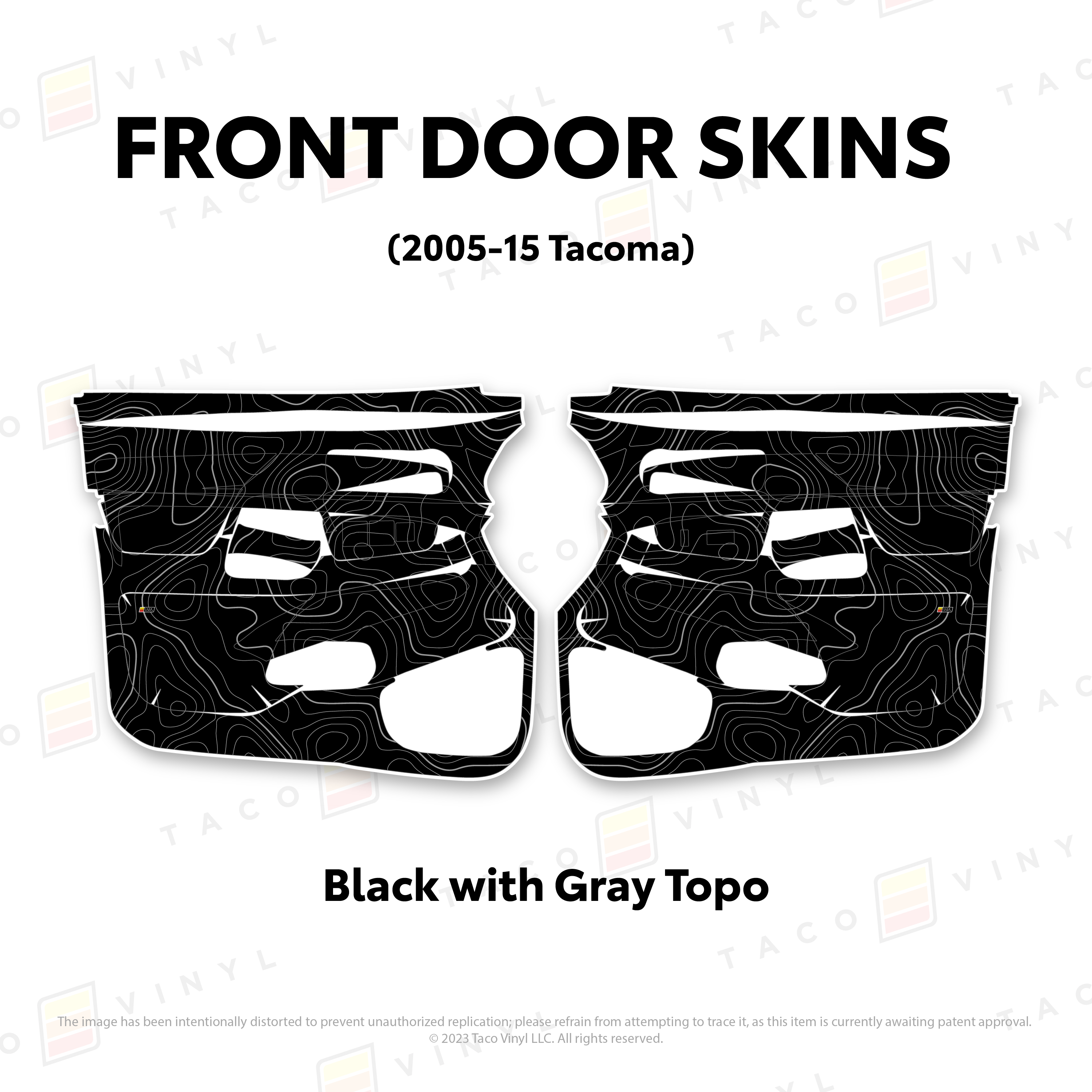 2005-15  Door Skins For Tacoma