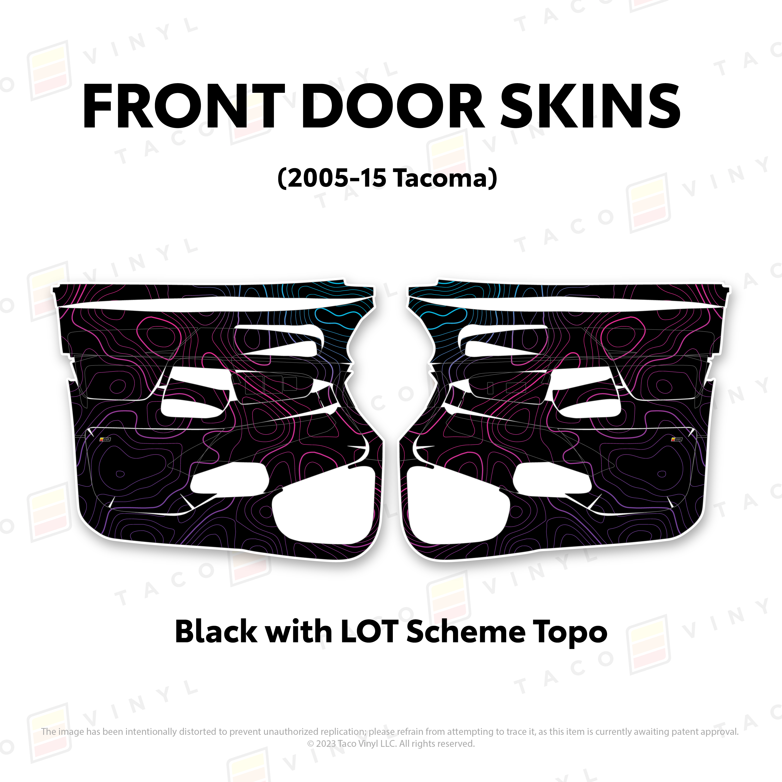 2005-15  Door Skins For Tacoma