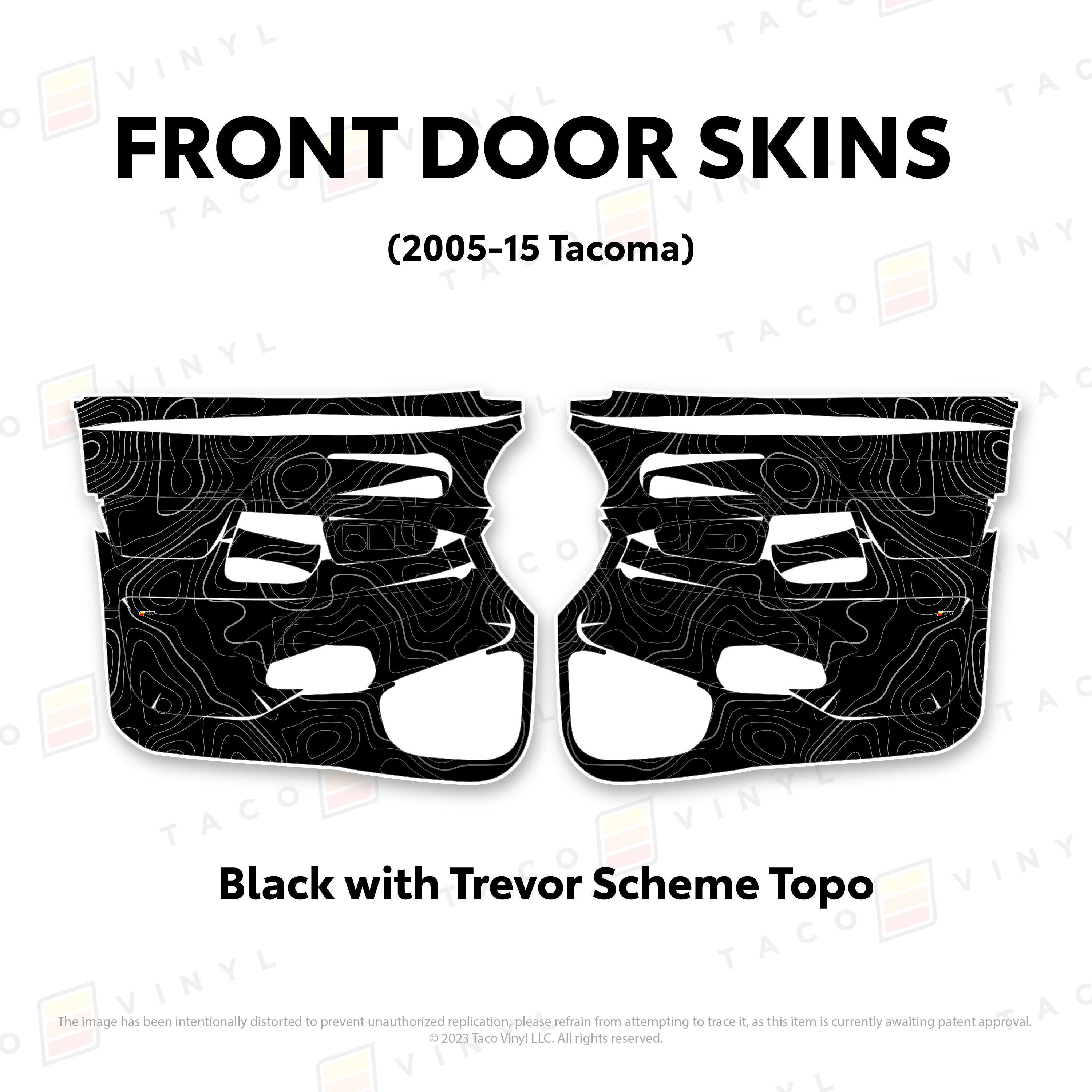 2005-15  Door Skins For Tacoma