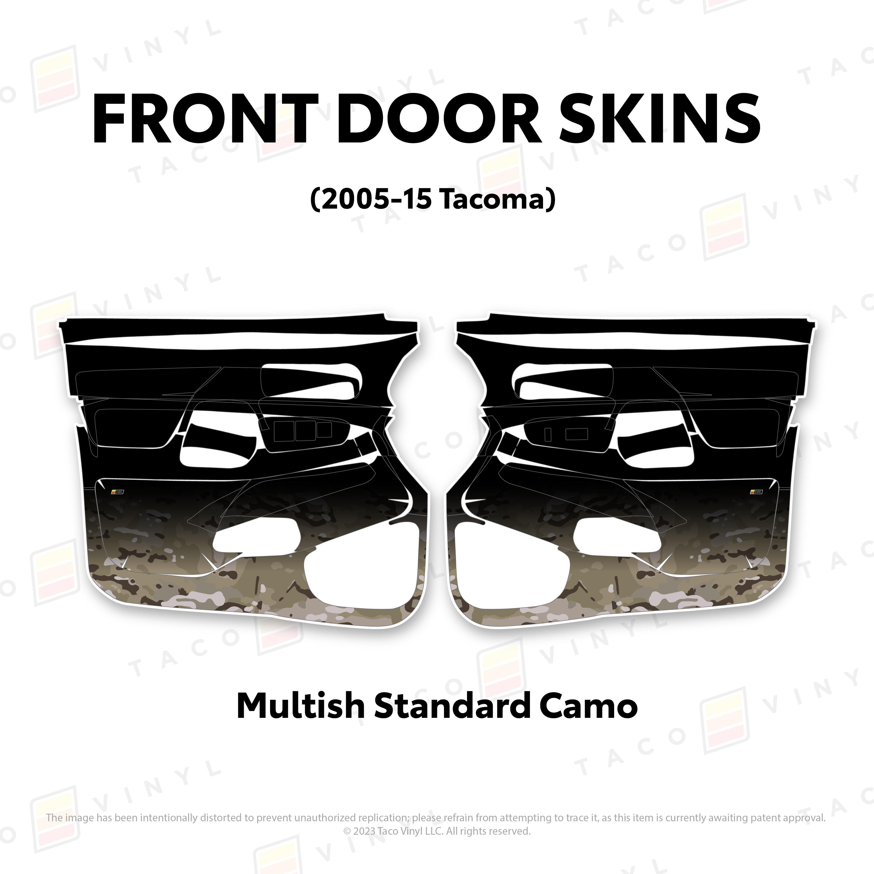 2005-15  Door Skins For Tacoma
