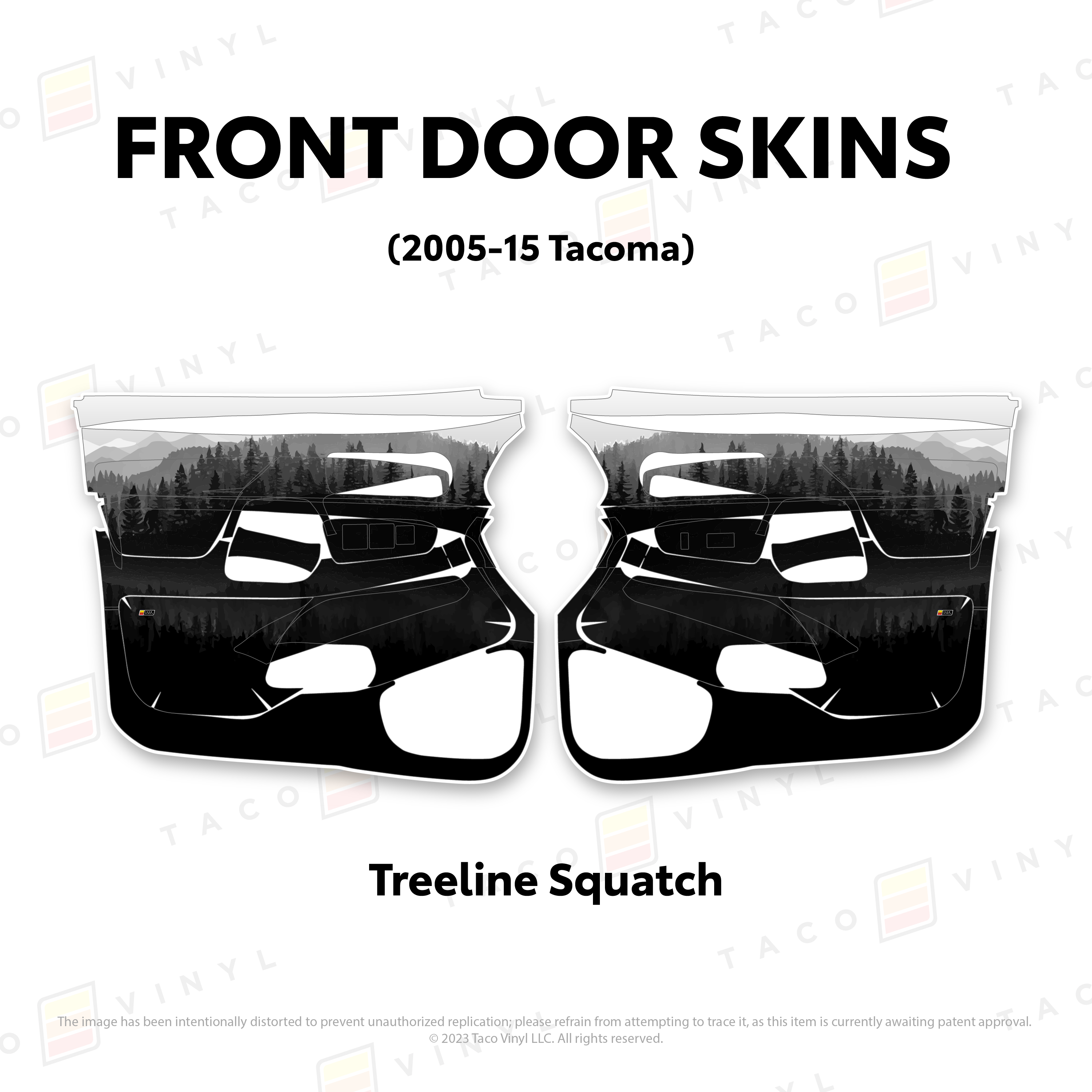 2005-15  Door Skins For Tacoma