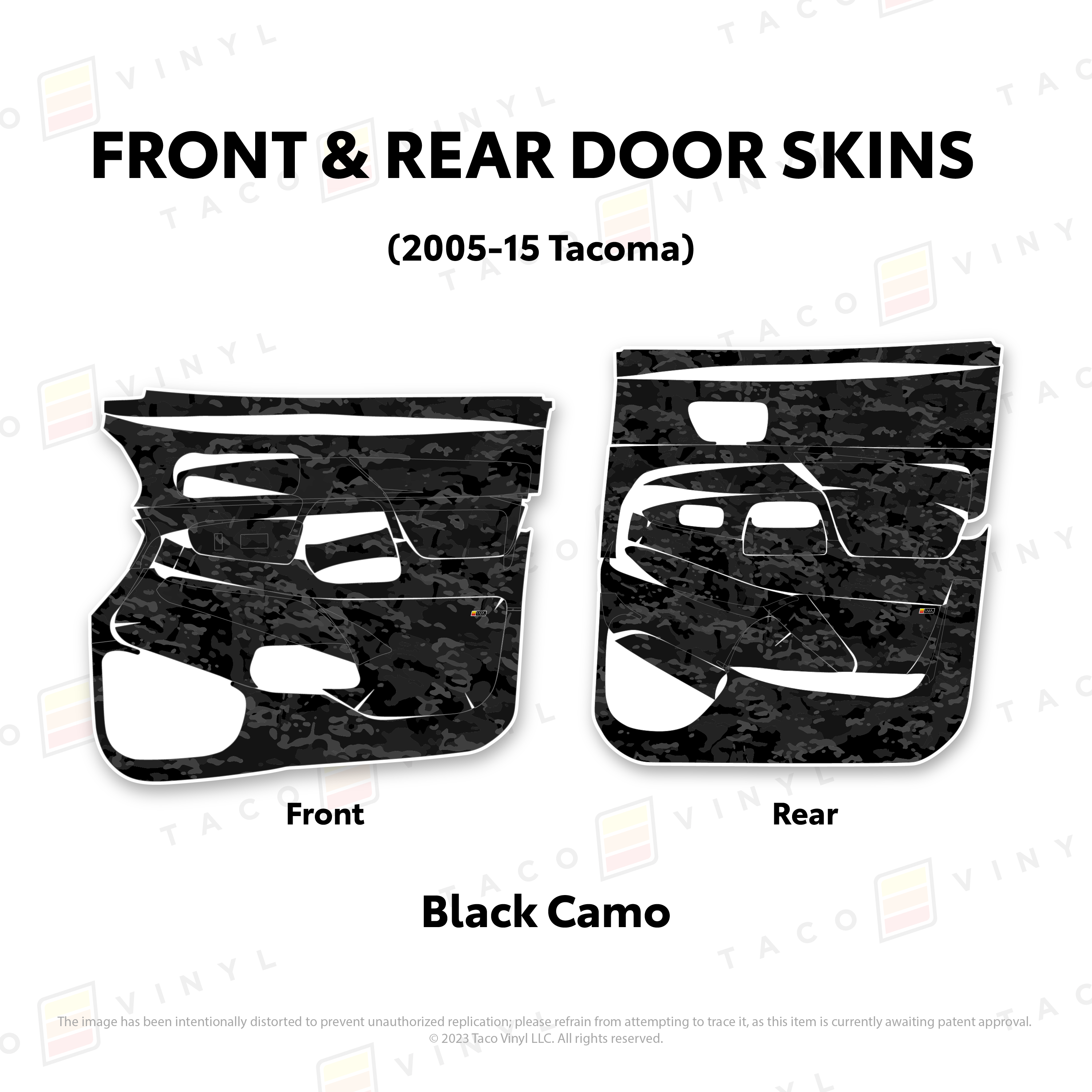 2005-15  Door Skins For Tacoma