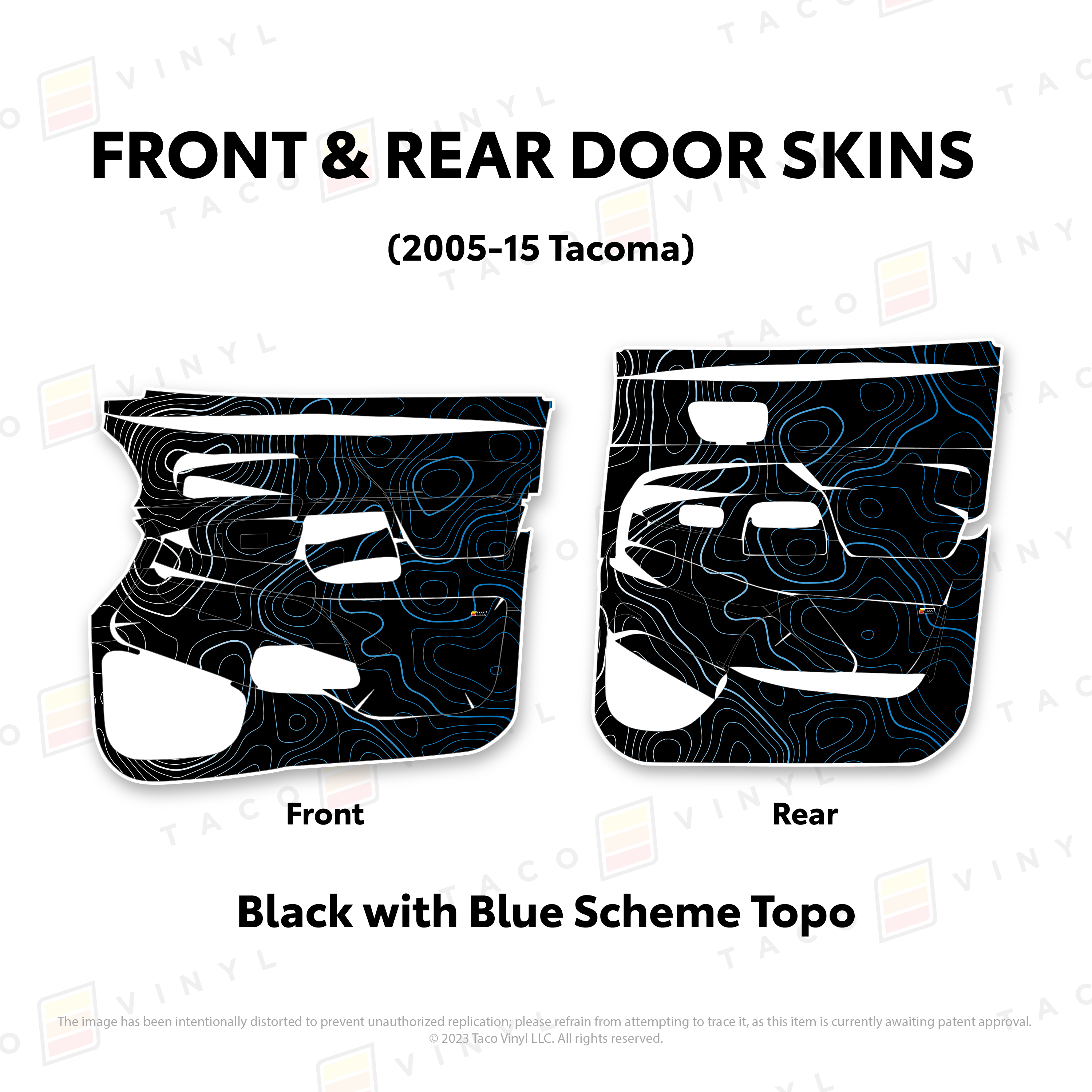2005-15  Door Skins For Tacoma