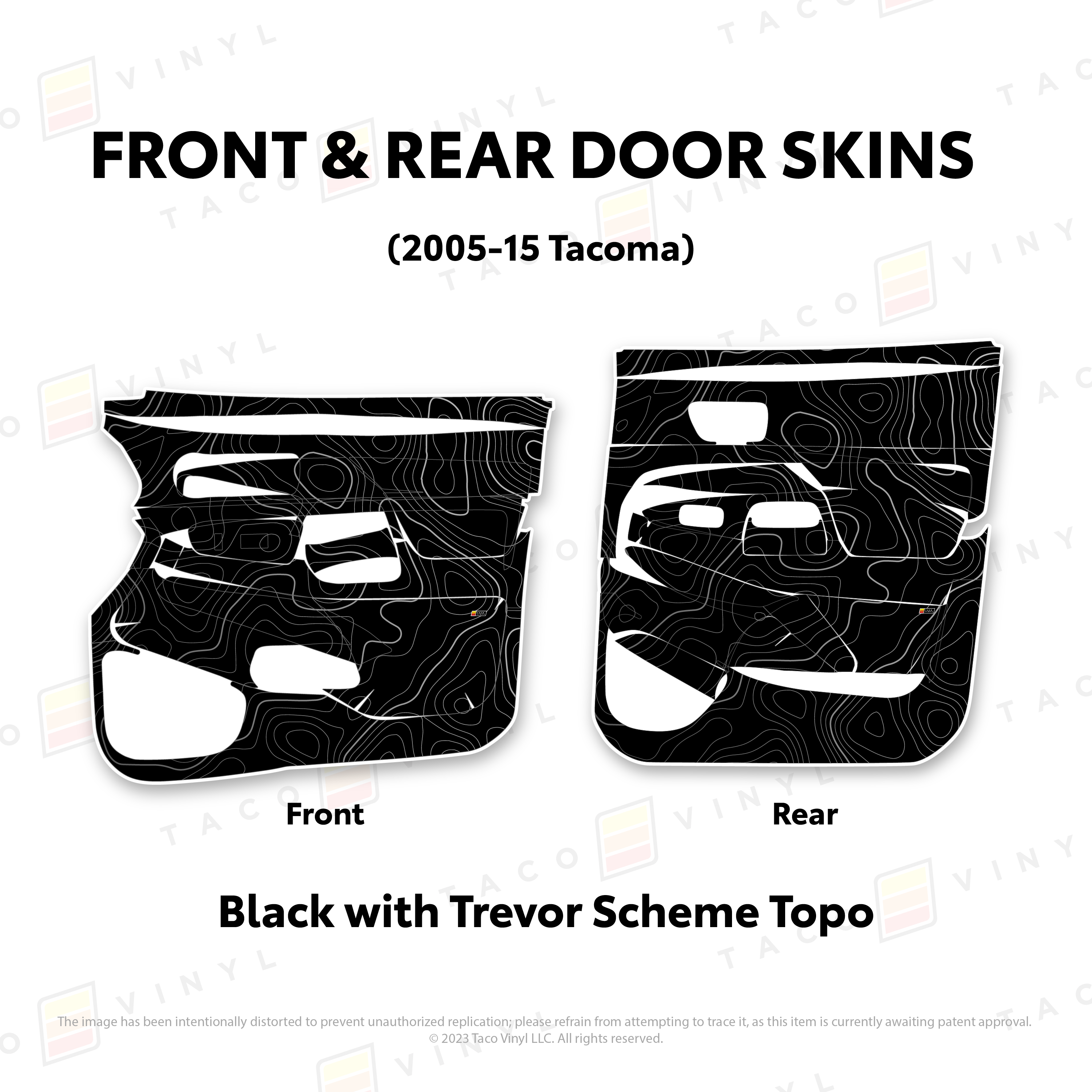 2005-15  Door Skins For Tacoma