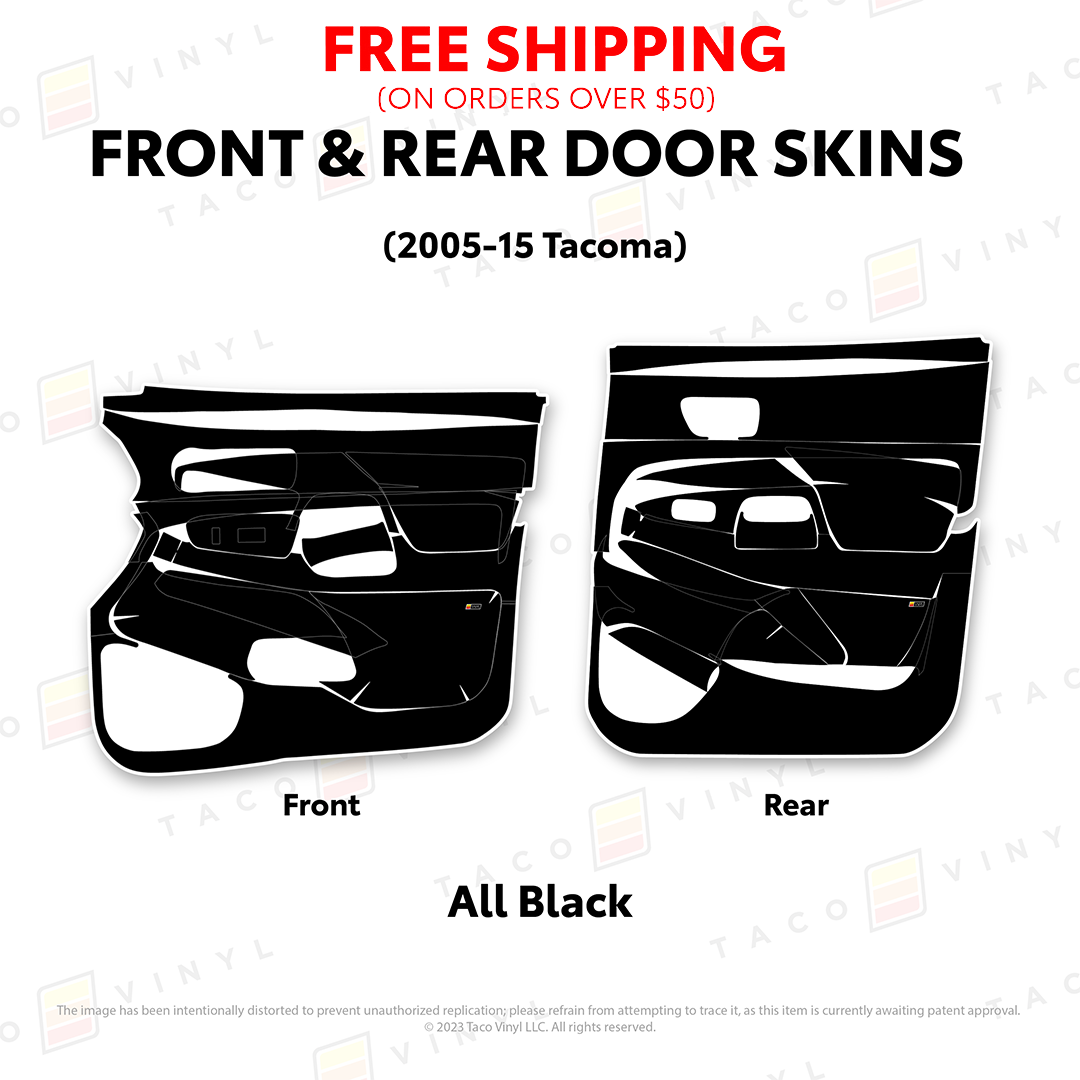 2005-15  Door Skins For Tacoma
