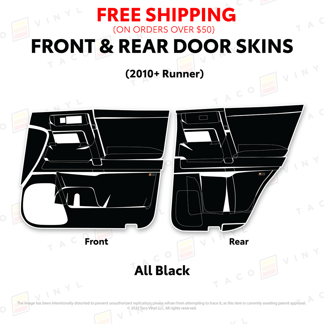 2010-24  Door Skins For 4Runner