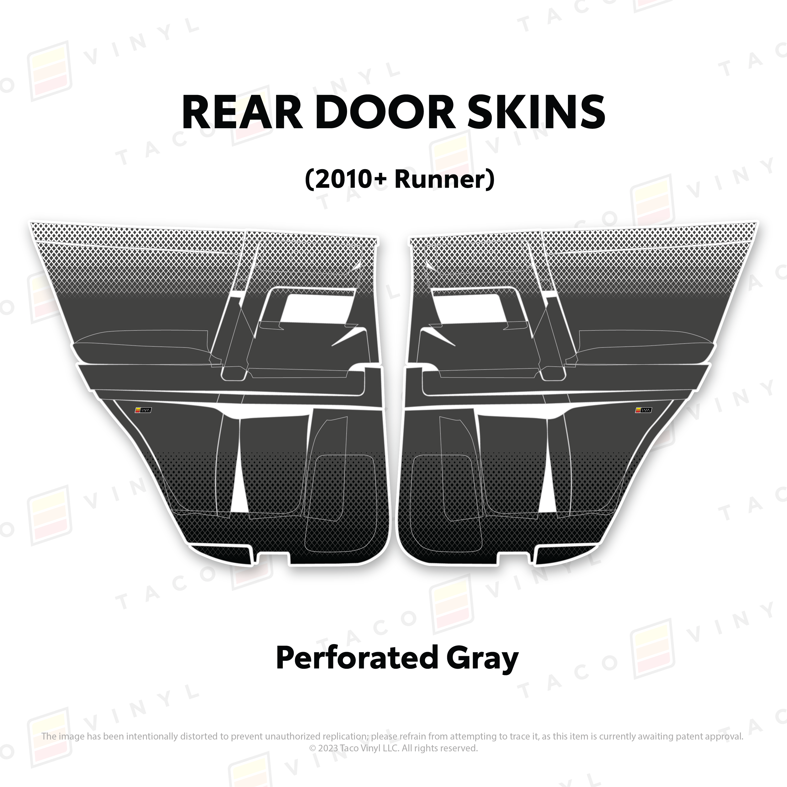 2010-24  Door Skins For 4Runner