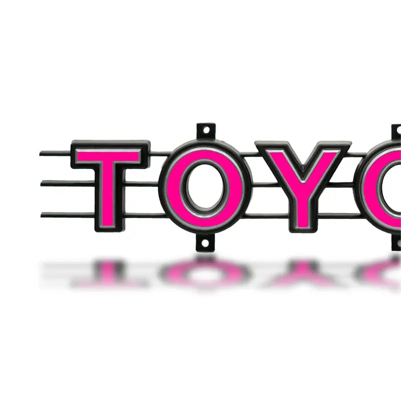 2012-15 Pro Grille Insert Decals - Pink - Vehicle Decals
