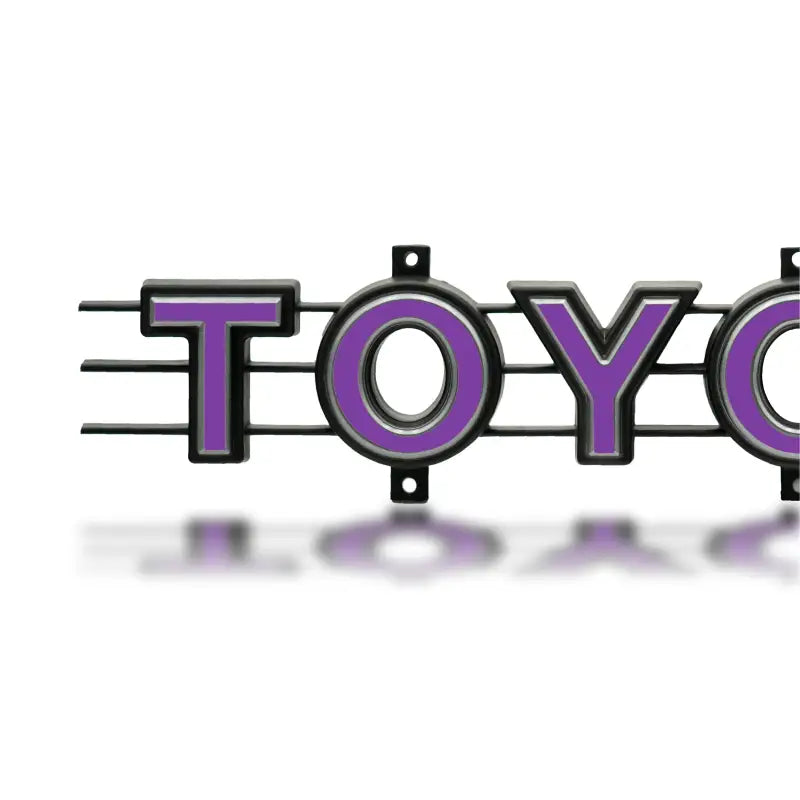 2012-15 Pro Grille Insert Decals - Purple - Vehicle Decals