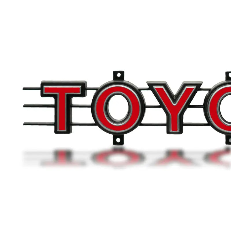 2012-15 Pro Grille Insert Decals - Red - Vehicle Decals