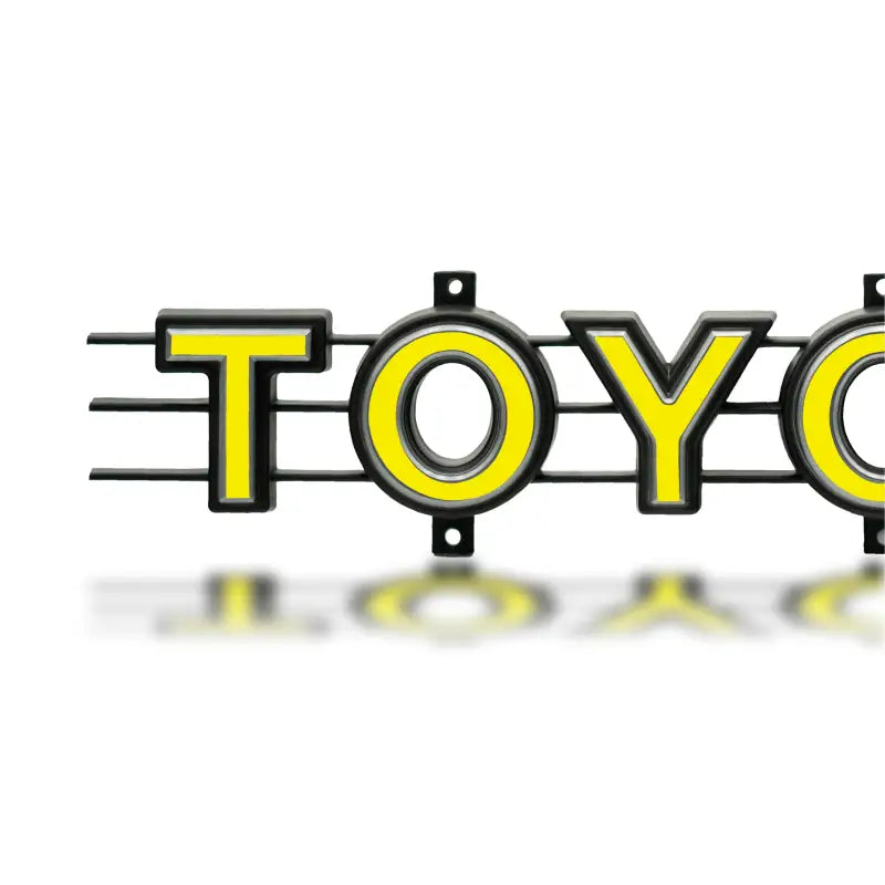 2012-15 Pro Grille Insert Decals - Yellow - Vehicle Decals