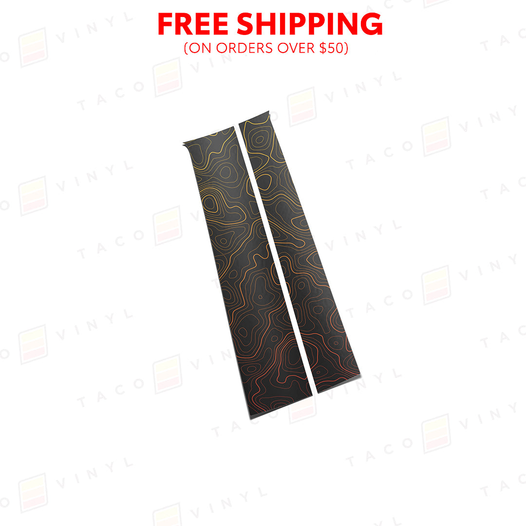 2014-21  Door Pillar Decals For Tundra