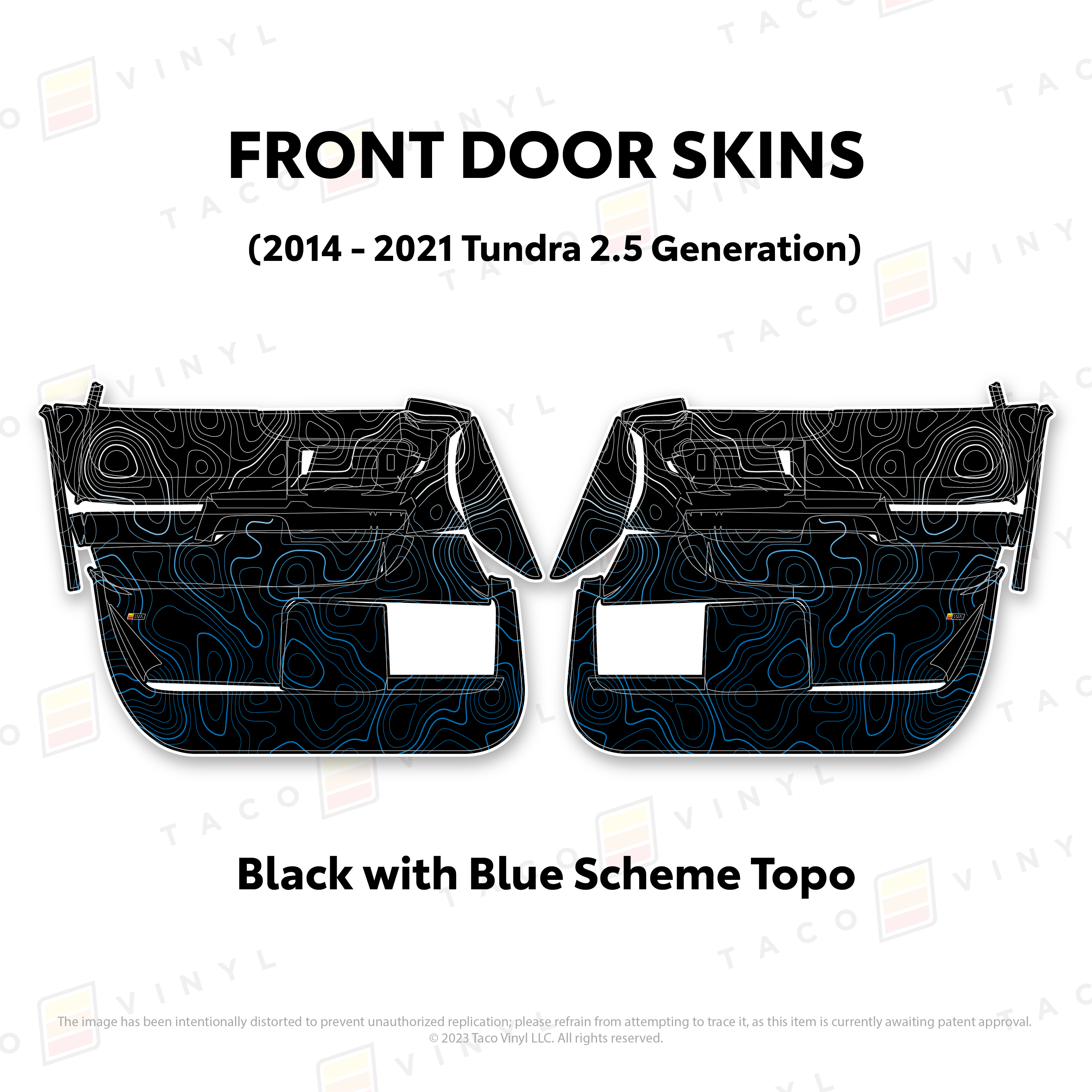 2014 - 2021  Door Skins For Tundra