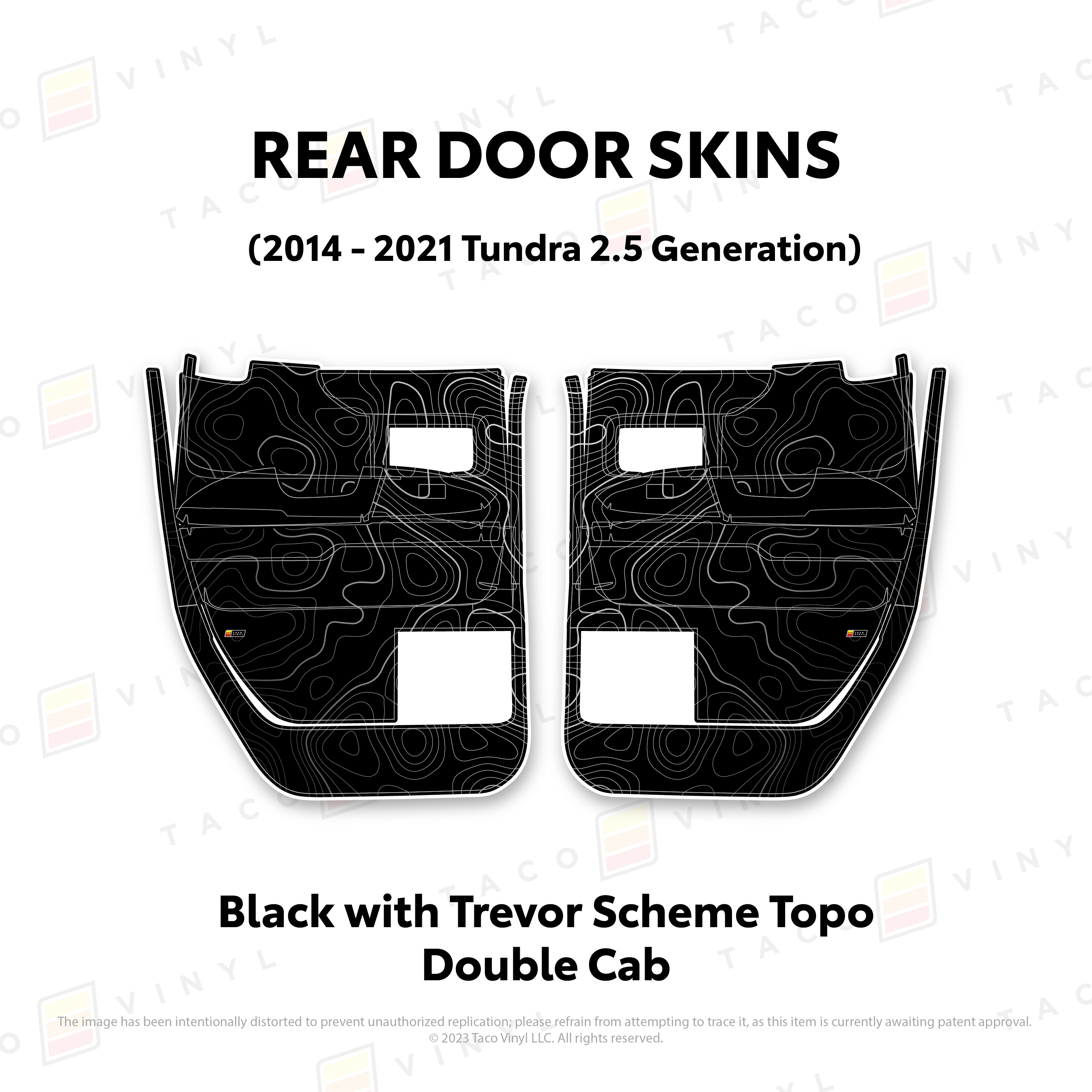 2014 - 2021  Door Skins For Tundra