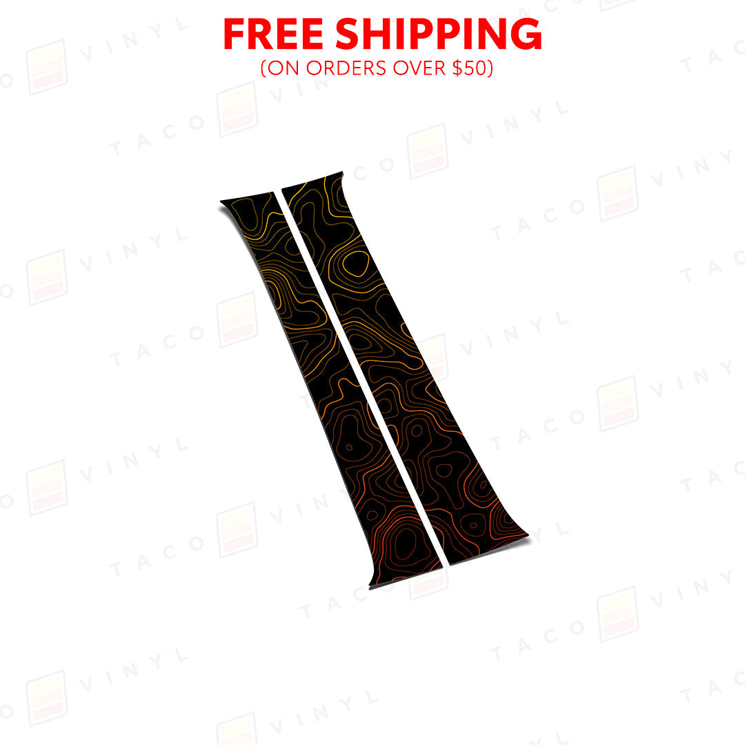 2016-23  Door Pillar Decals For Tacoma