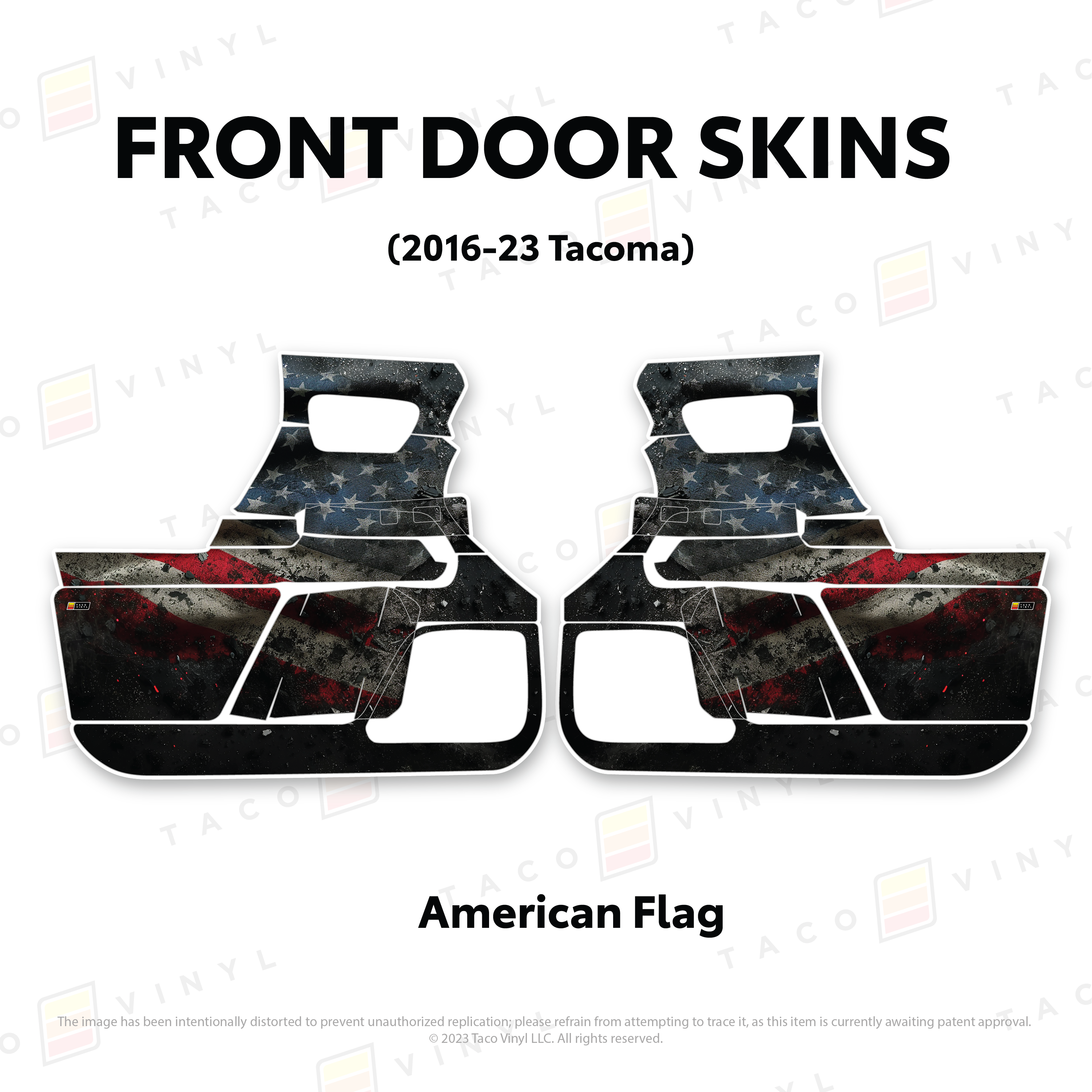 2016-23  Door Skins For Tacoma