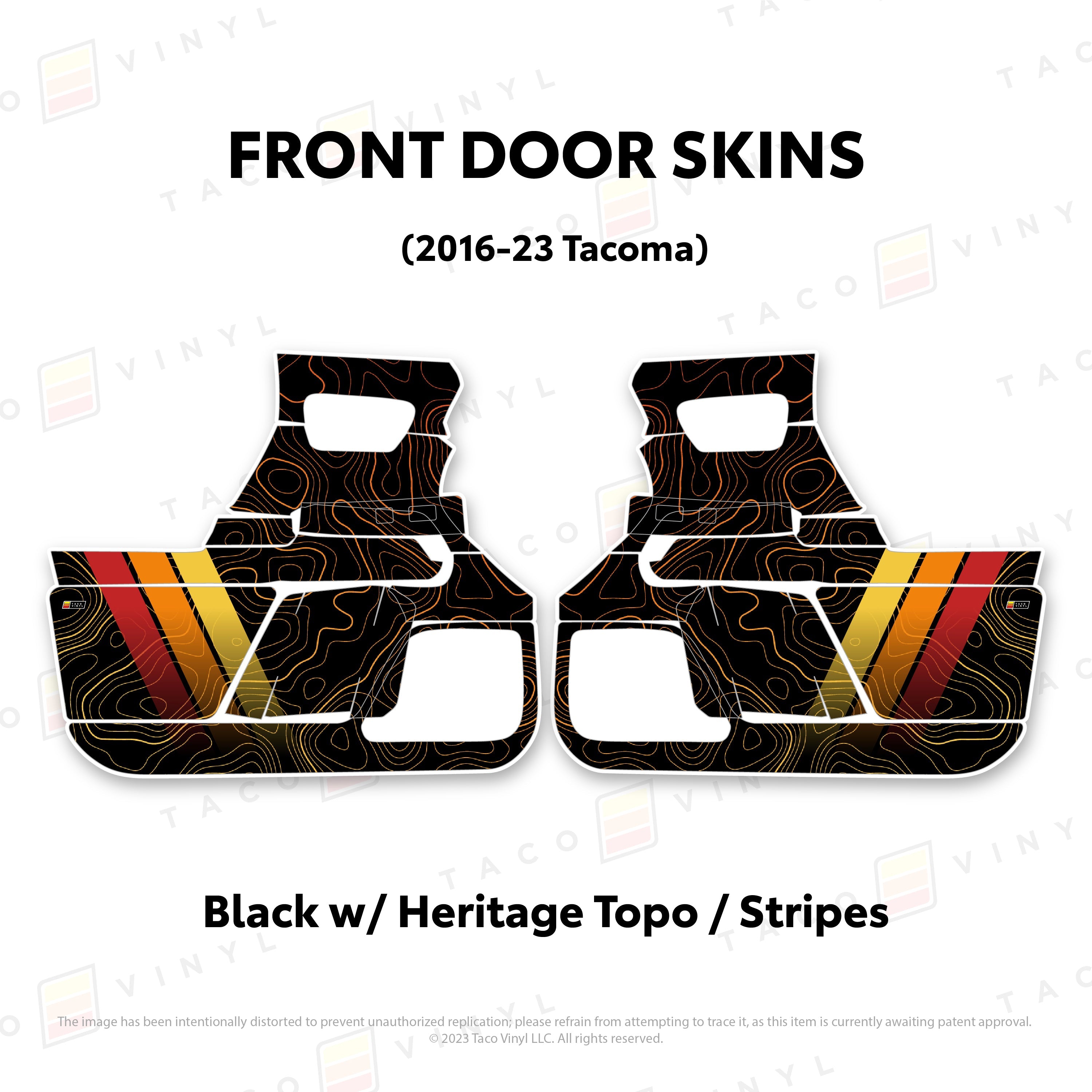 2016-23  Door Skins For Tacoma