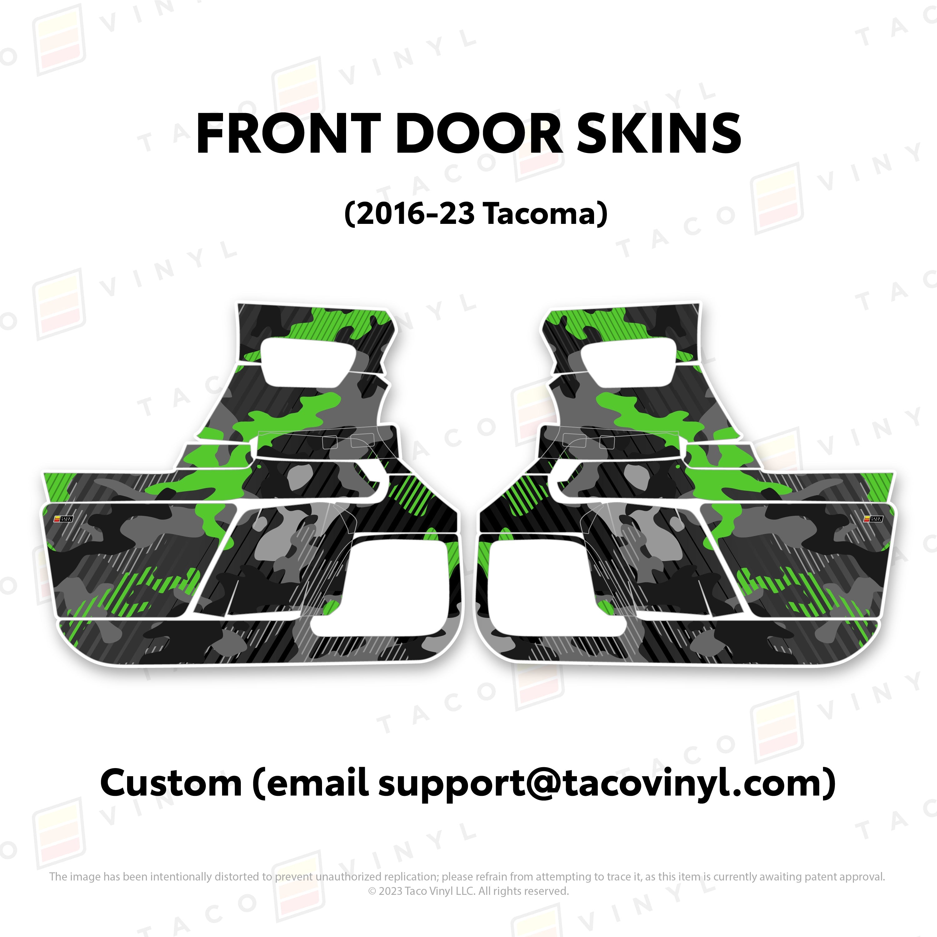 2016-23  Door Skins For Tacoma