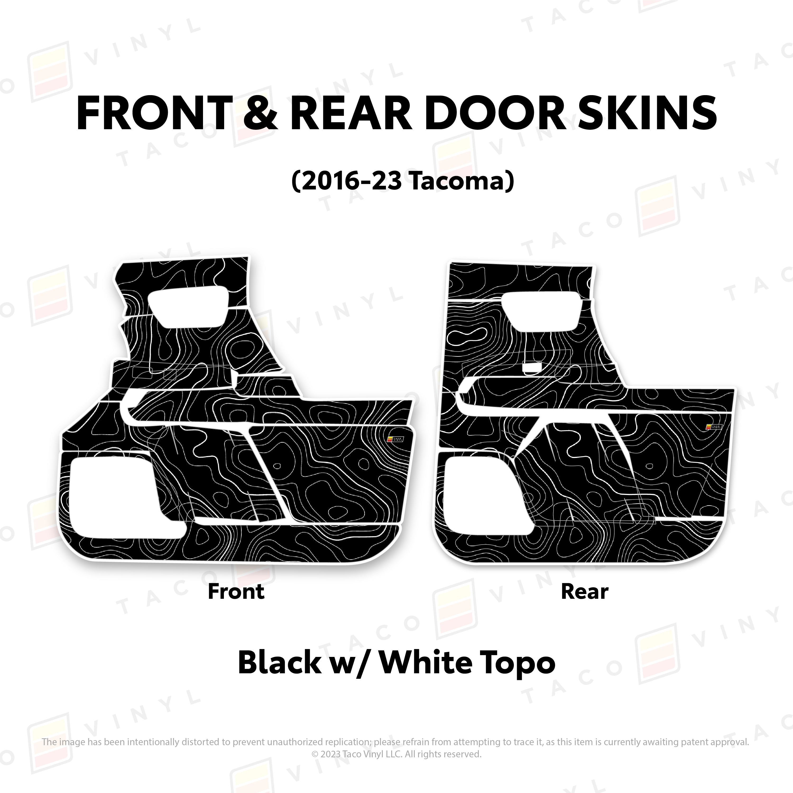 2016-23  Door Skins For Tacoma