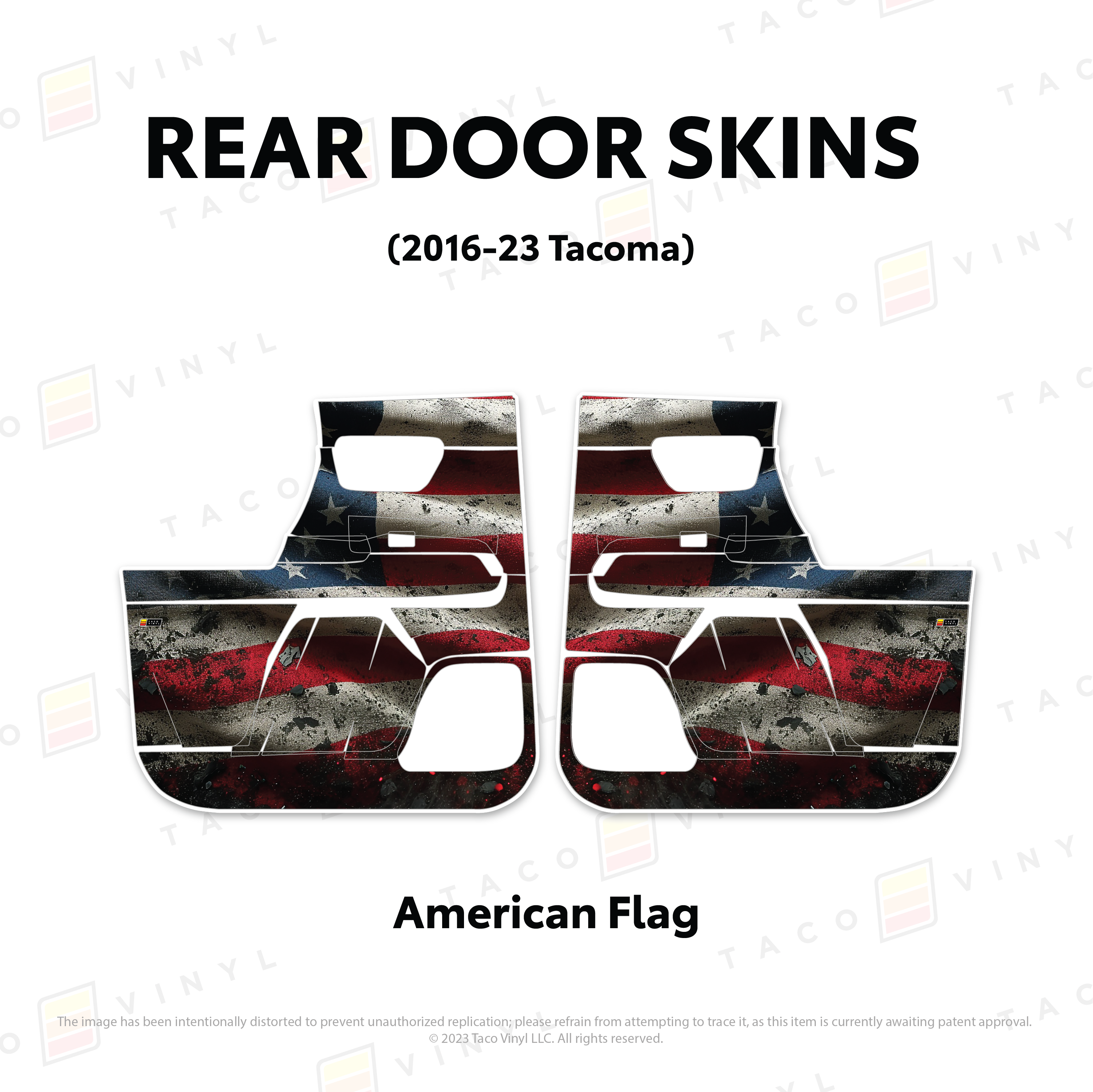 2016-23  Door Skins For Tacoma