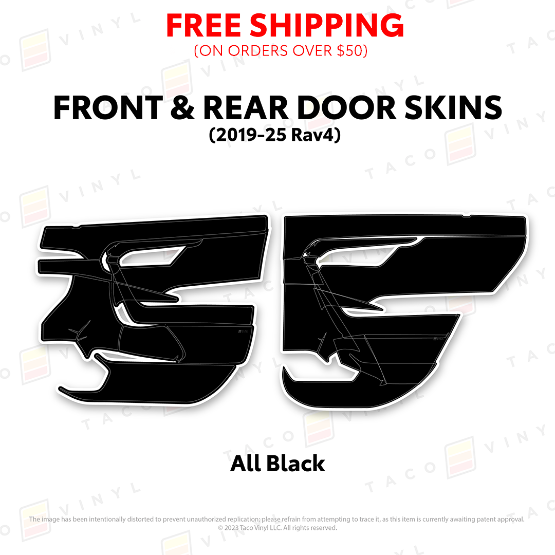 2019-25  Door Skins For Rav4