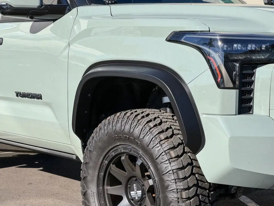 2022-Current Toyota Tundra Fender Flare Kit - Black Primer Polyurethane - Fender Flares
