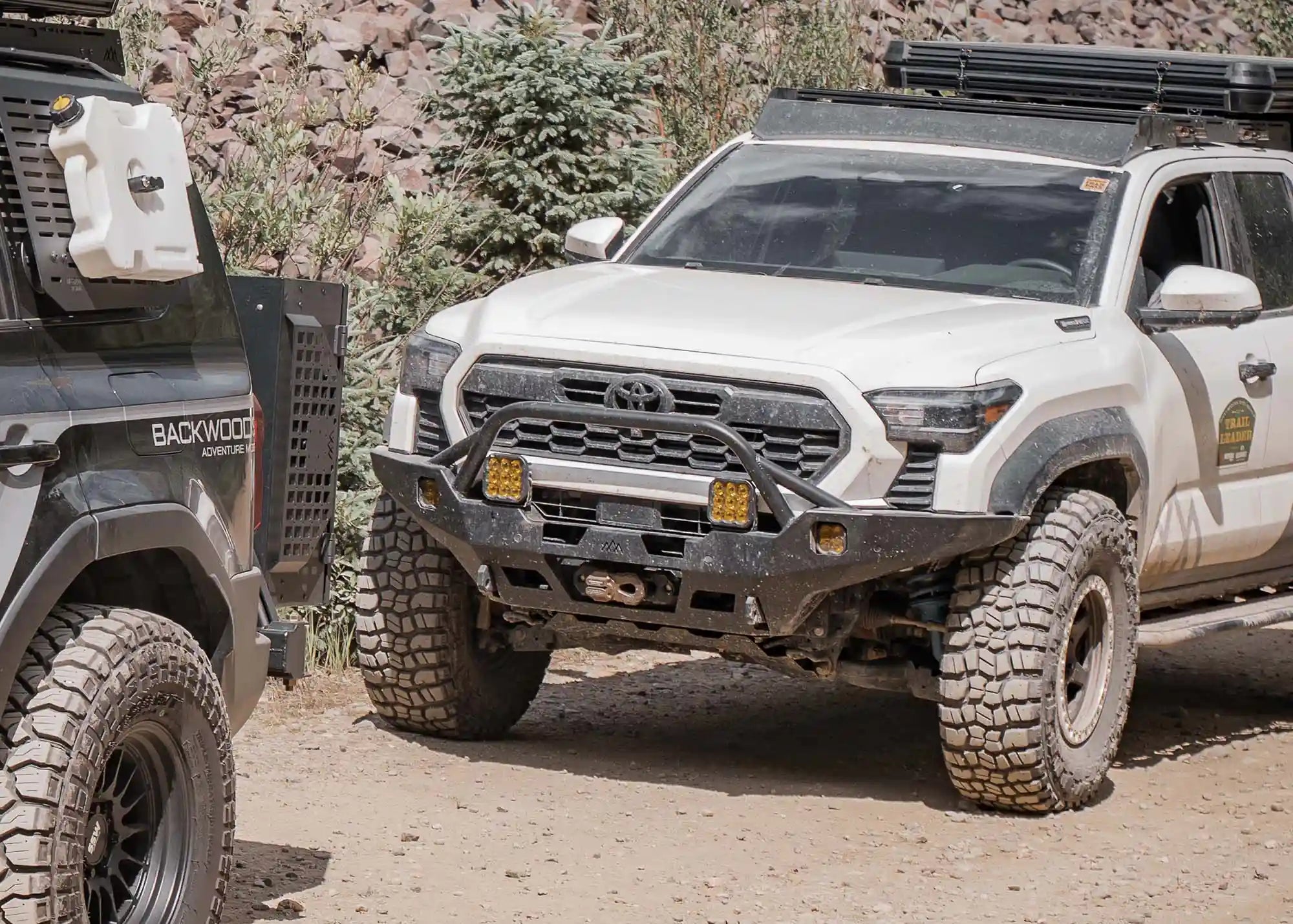 Hi-Lite Overland Front Bumper For Toyota Tacoma 4th Gen (2024-2025) [Prerunner Bull Bar]