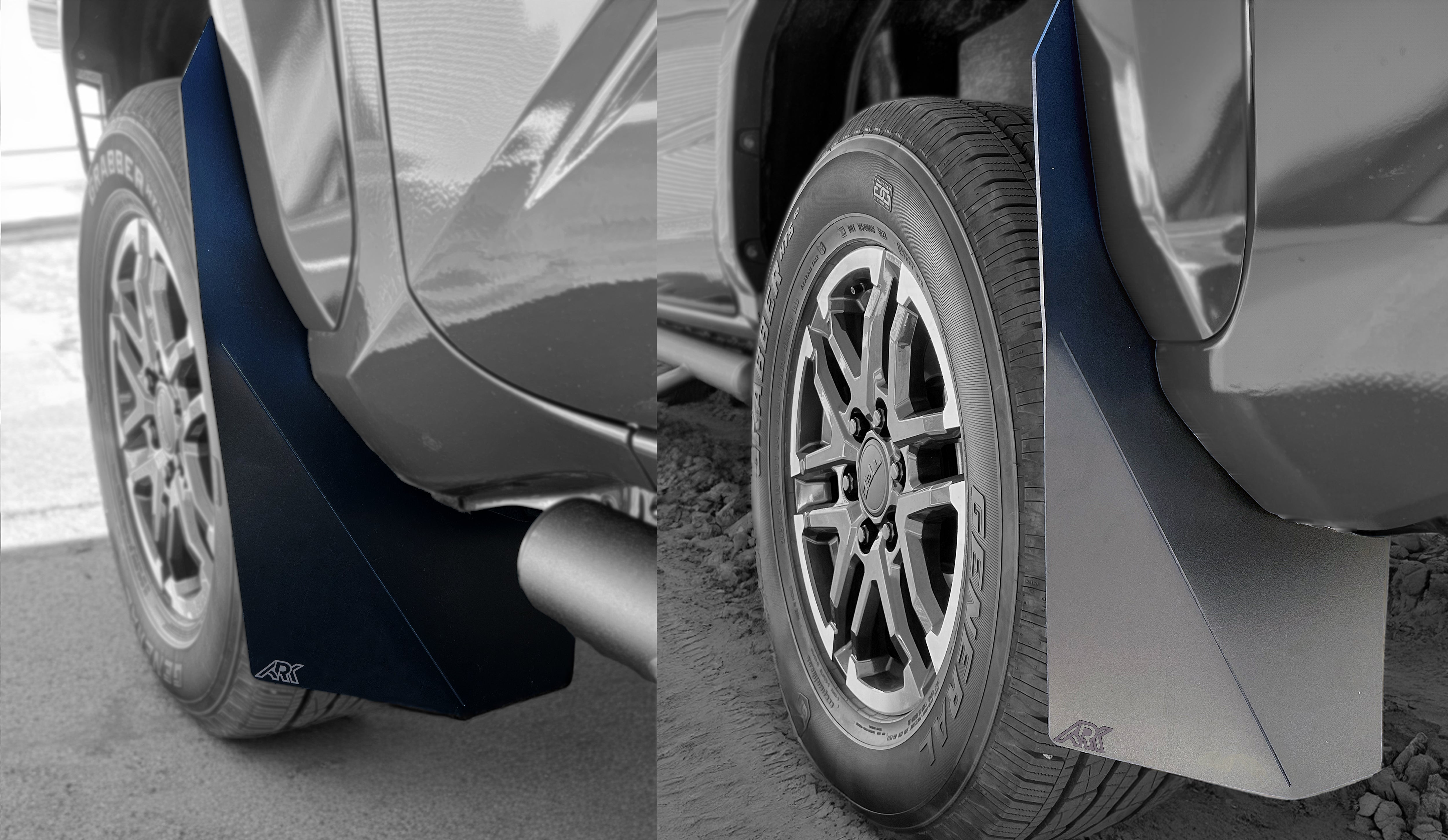 TriXpoly Mudflaps For 2024+ Toyota Tacoma