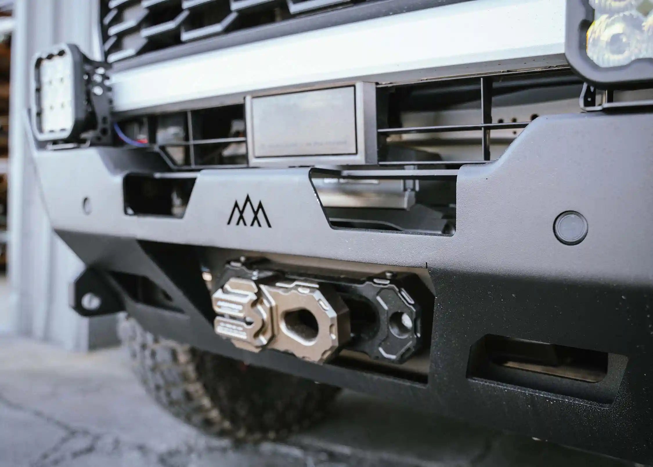 Hi-Lite Overland Front Bumper For Toyota Tacoma 4th Gen (2024-2025) [No Bull Bar]