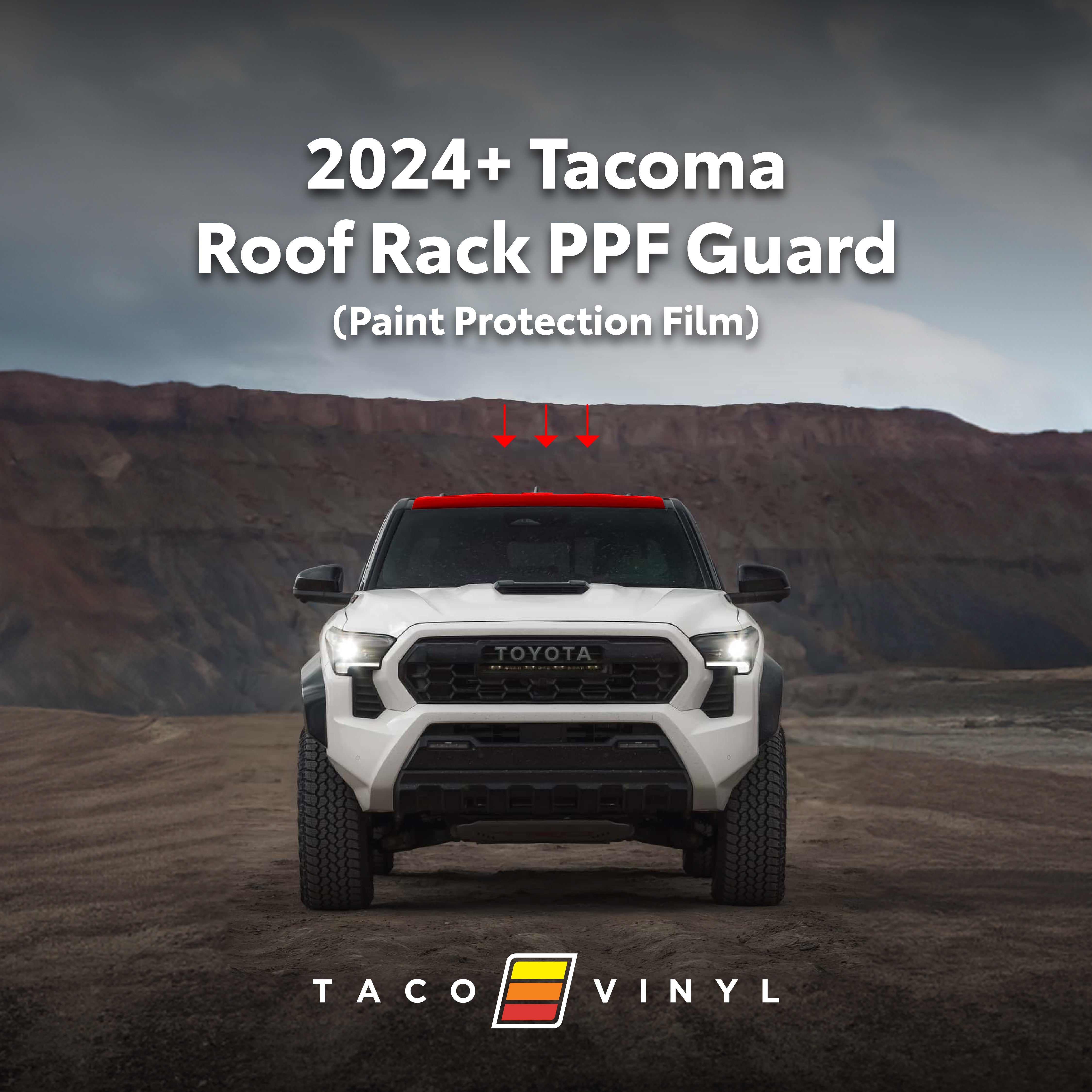 2024+  PPF Roof Rack Guard For Tacoma