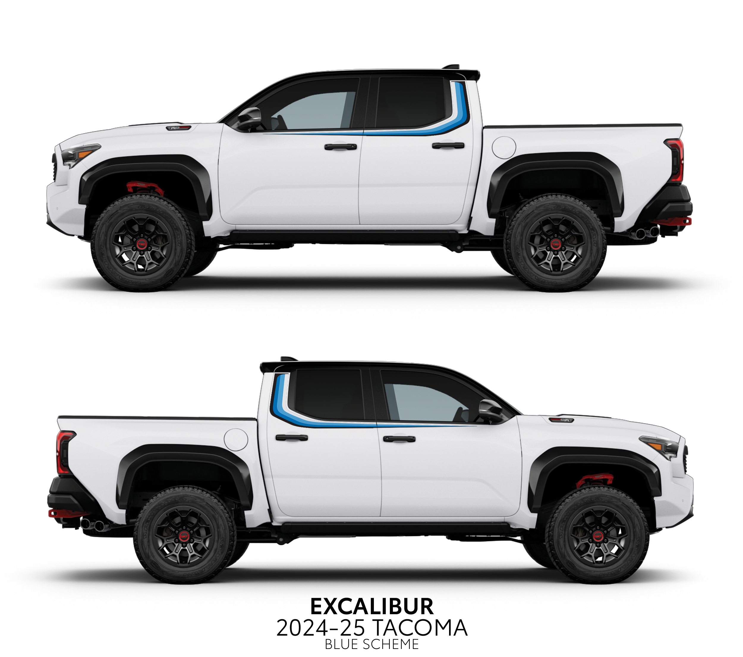 2024+  Excalibur Decal Kit For Tacoma