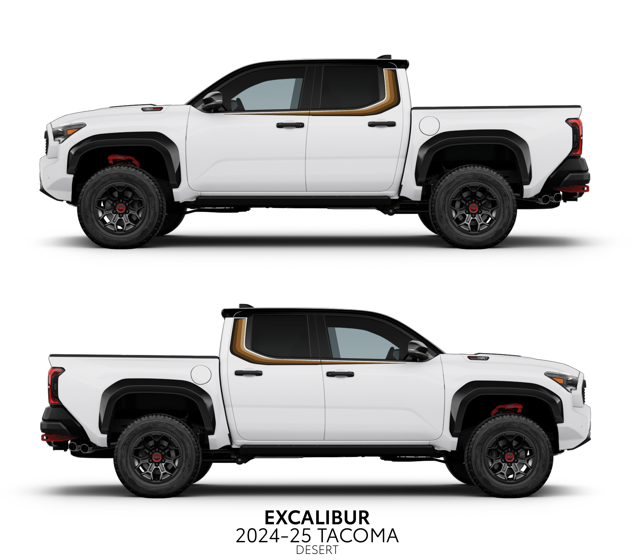 2024+  Excalibur Decal Kit For Tacoma
