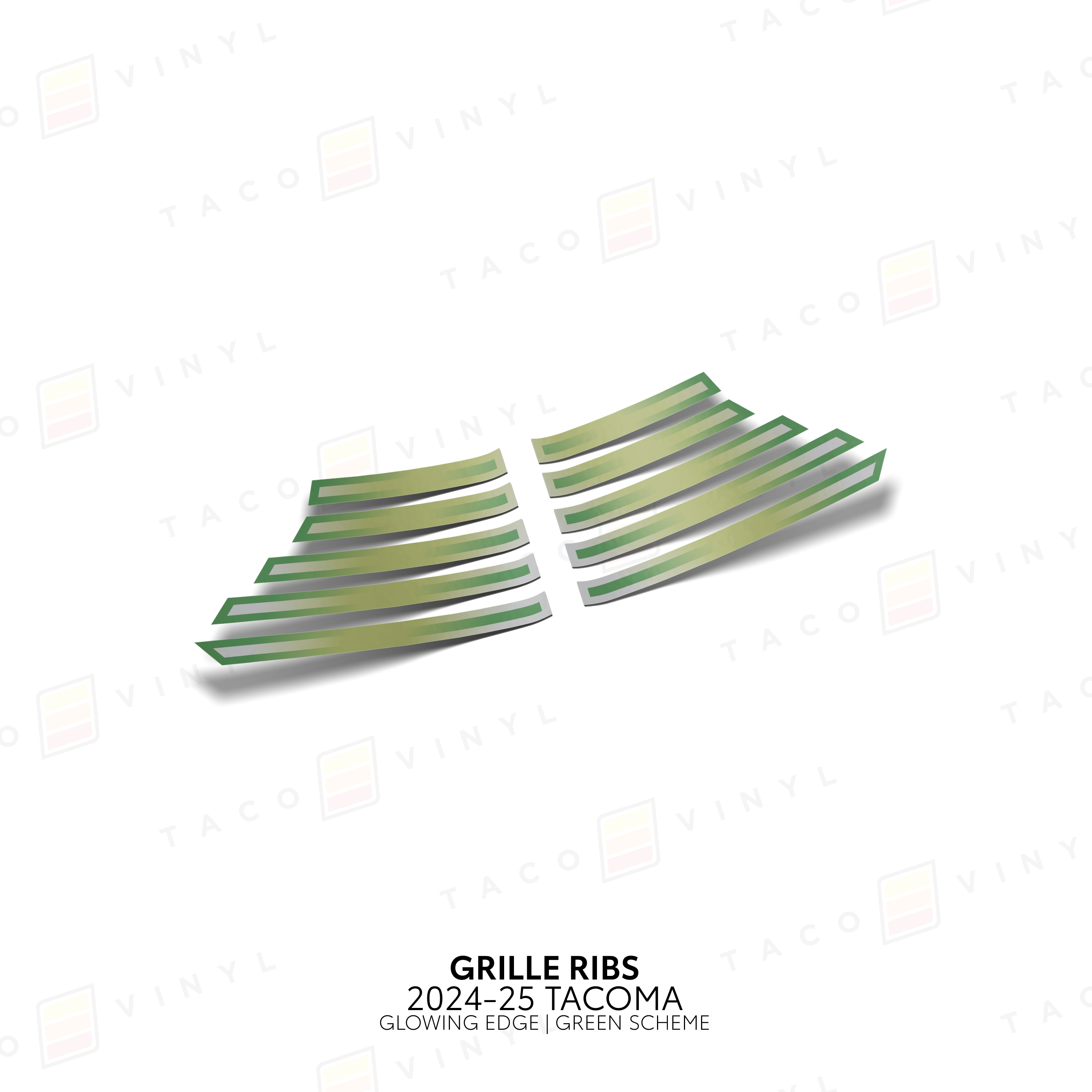 2024+  Glowing Edge Grille Ribs For Tacoma