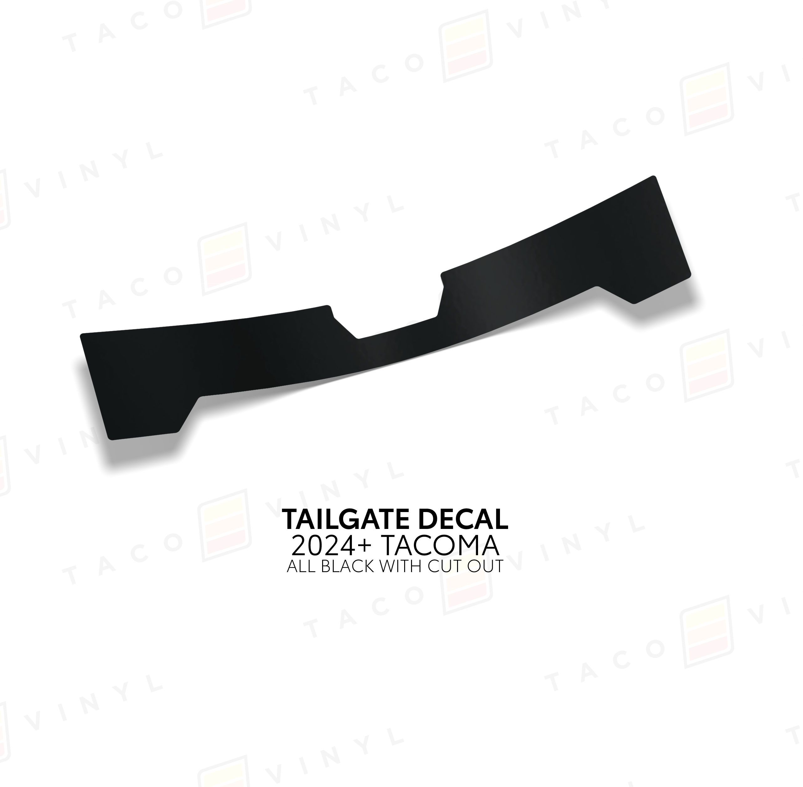2024+  Tailgate Topo Decal For Tacoma