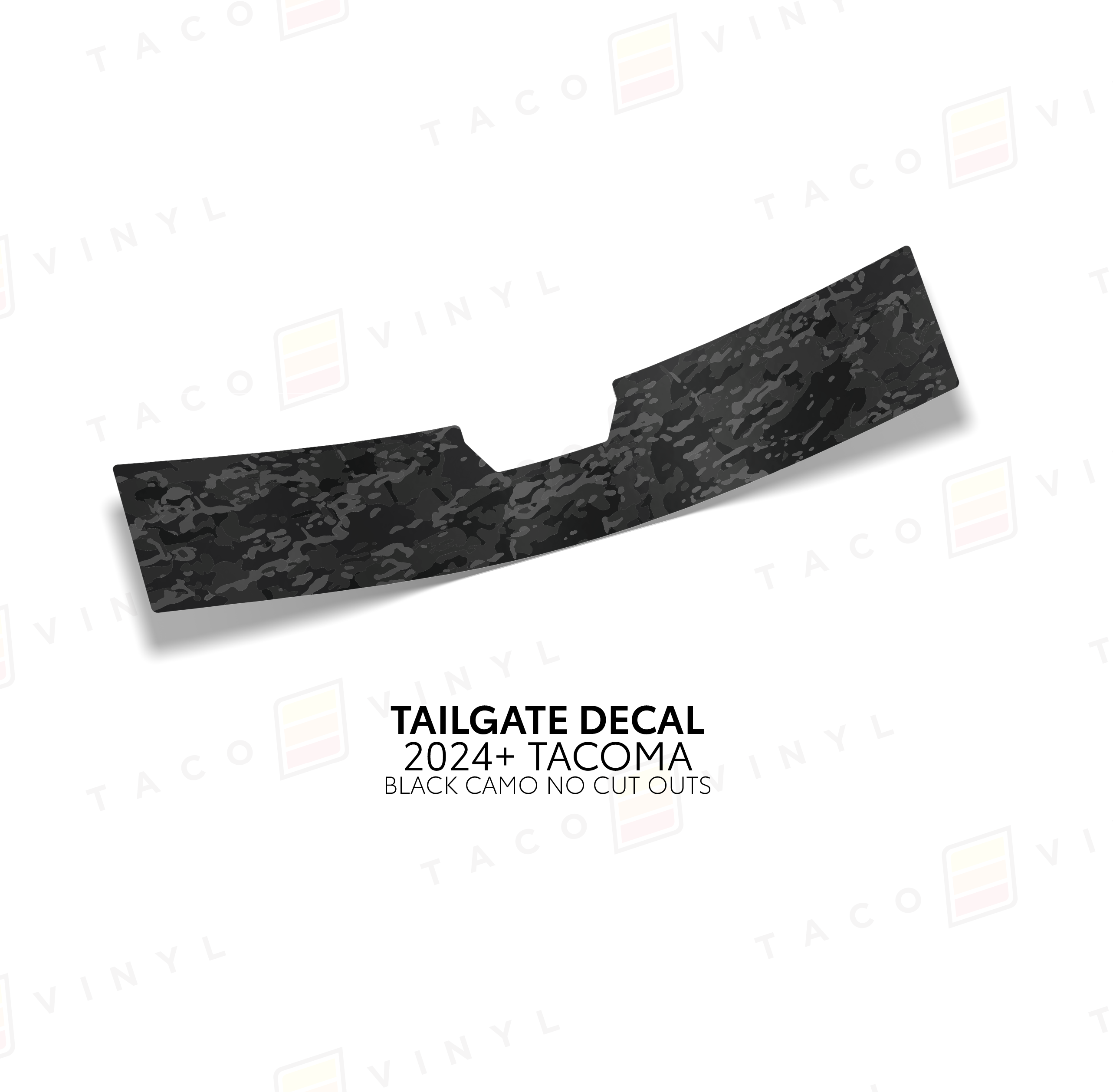 2024+  Tailgate Topo Decal For Tacoma