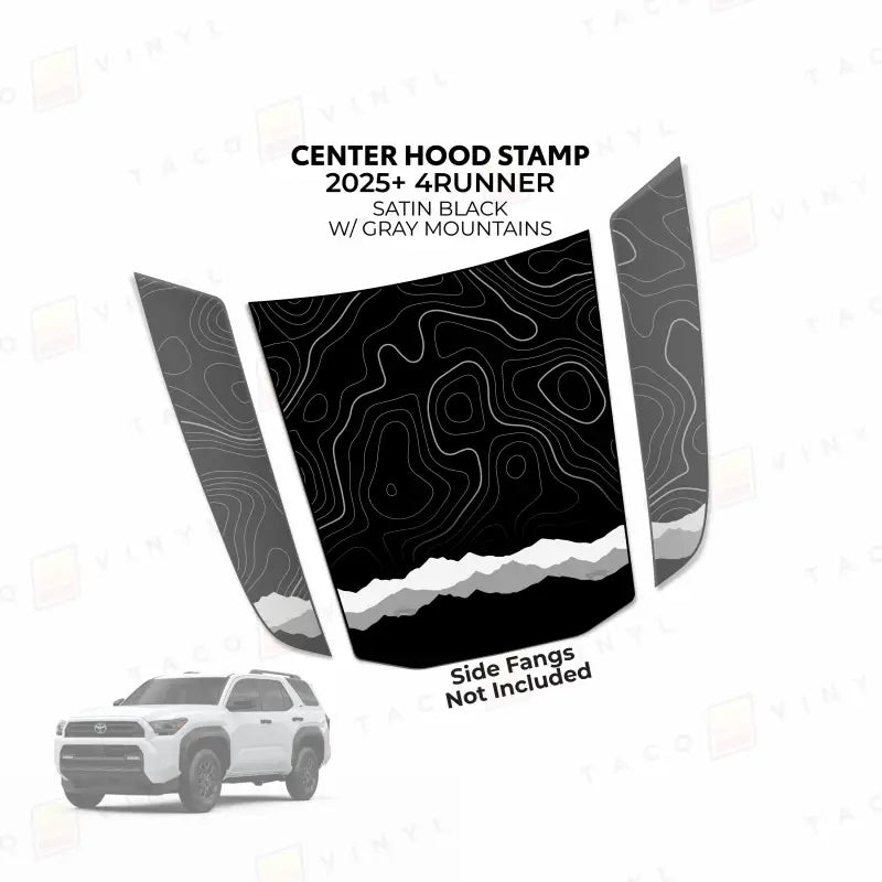 2025+  Apex Center Hood Stamp For 4Runner