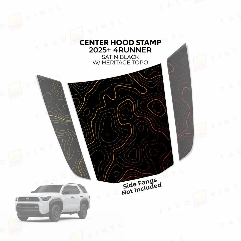 2025+  Apex Center Hood Stamp For 4Runner