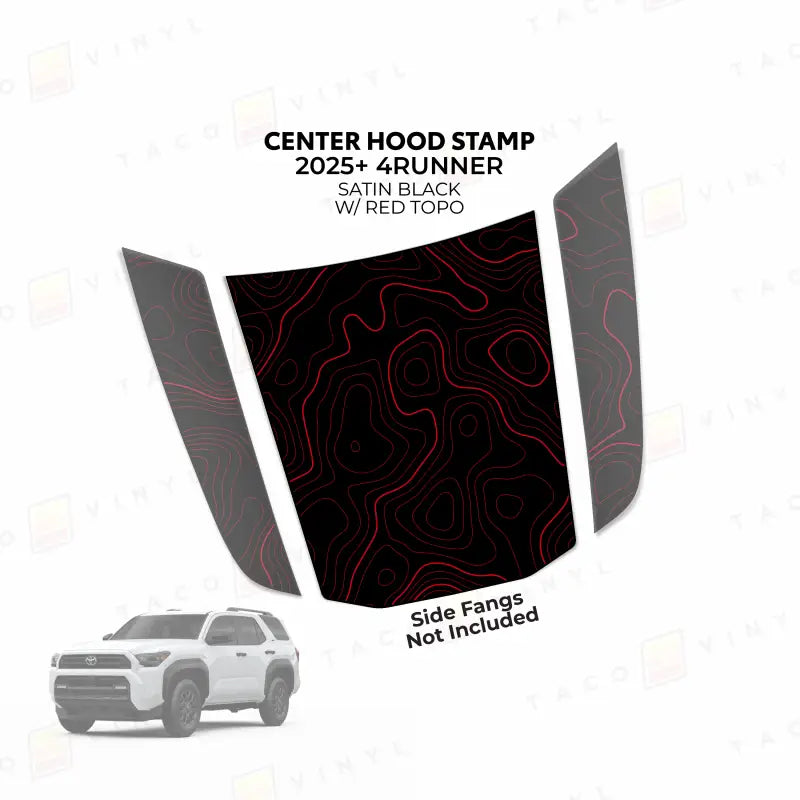 2025+  Apex Center Hood Stamp For 4Runner