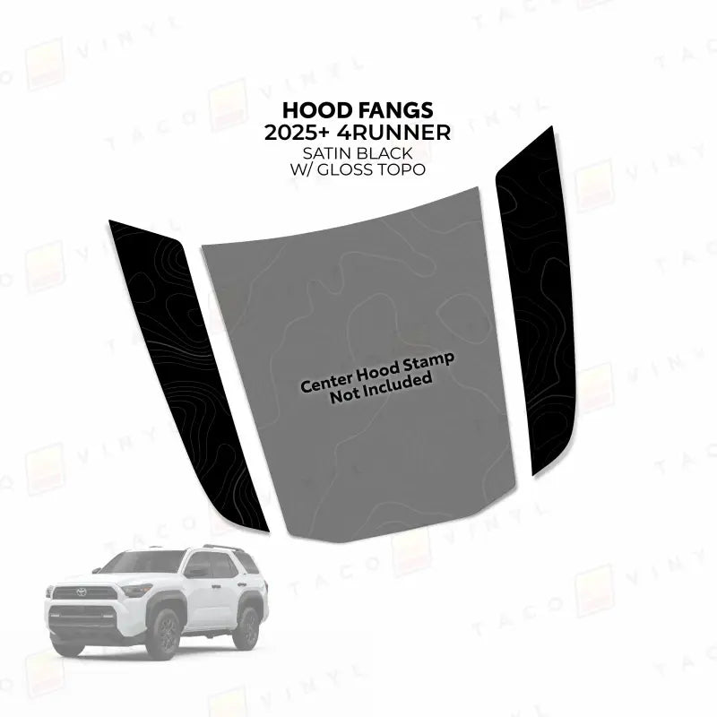 2025+  Apex Hood Fangs For 4Runner