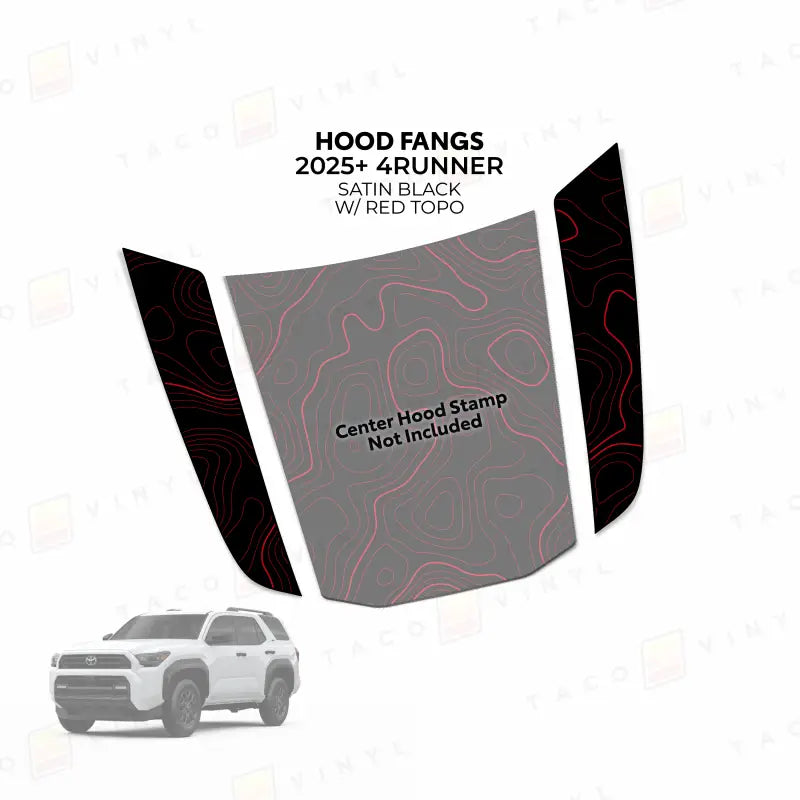 2025+  Apex Hood Fangs For 4Runner
