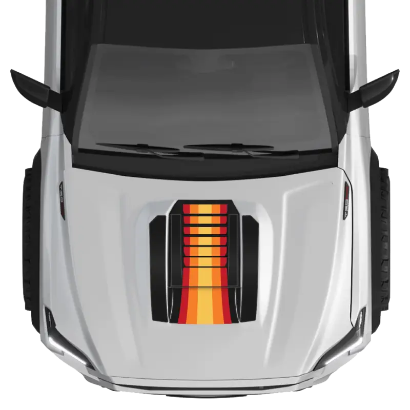 2025+  Fury Hood Scoop Stamp (W/ No Fangs) For 4Runner
