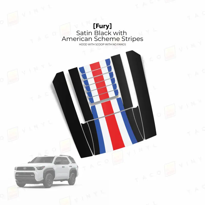2025+  Fury Hood Scoop Stamp (W/ No Fangs) For 4Runner