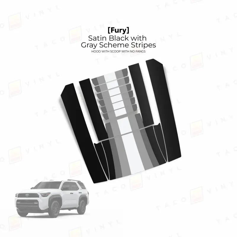 2025+  Fury Hood Scoop Stamp (W/ No Fangs) For 4Runner