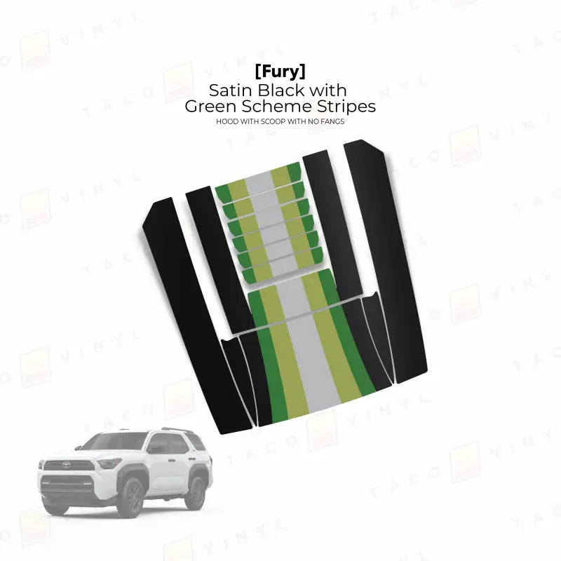 2025+  Fury Hood Scoop Stamp (W/ No Fangs) For 4Runner