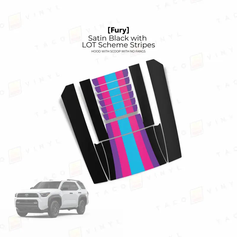 2025+  Fury Hood Scoop Stamp (W/ No Fangs) For 4Runner