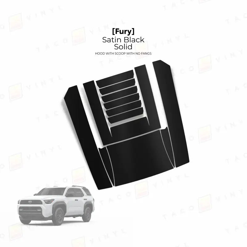 2025+  Fury Hood Scoop Stamp (W/ No Fangs) For 4Runner