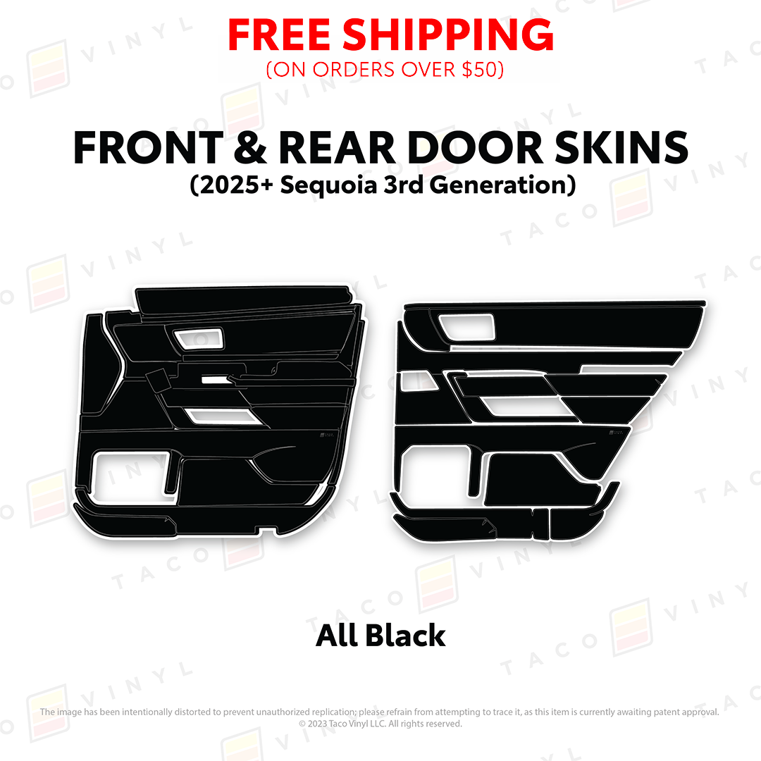 2023+  Door Skins For Sequoia