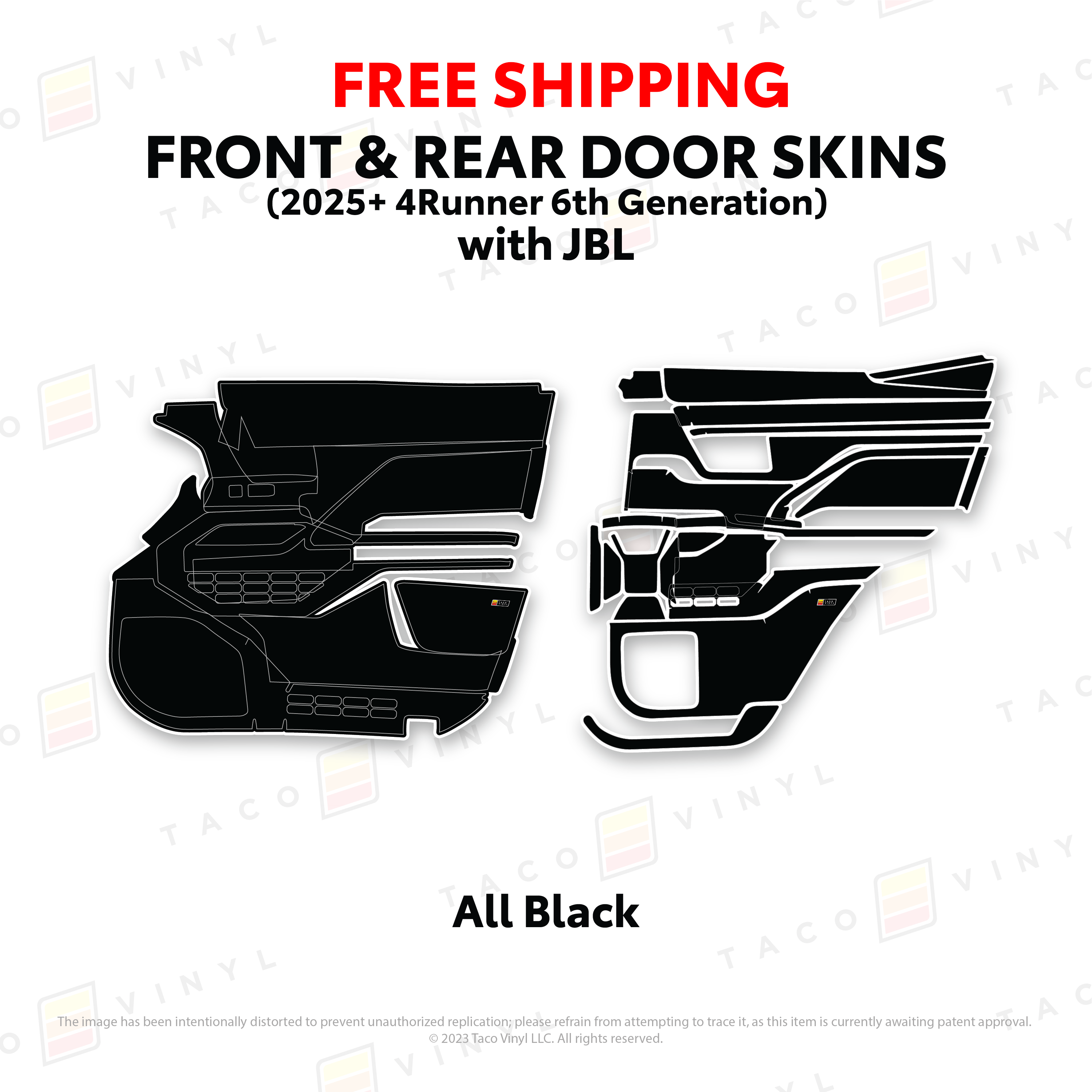 2025+  Door Skins For 4Runner